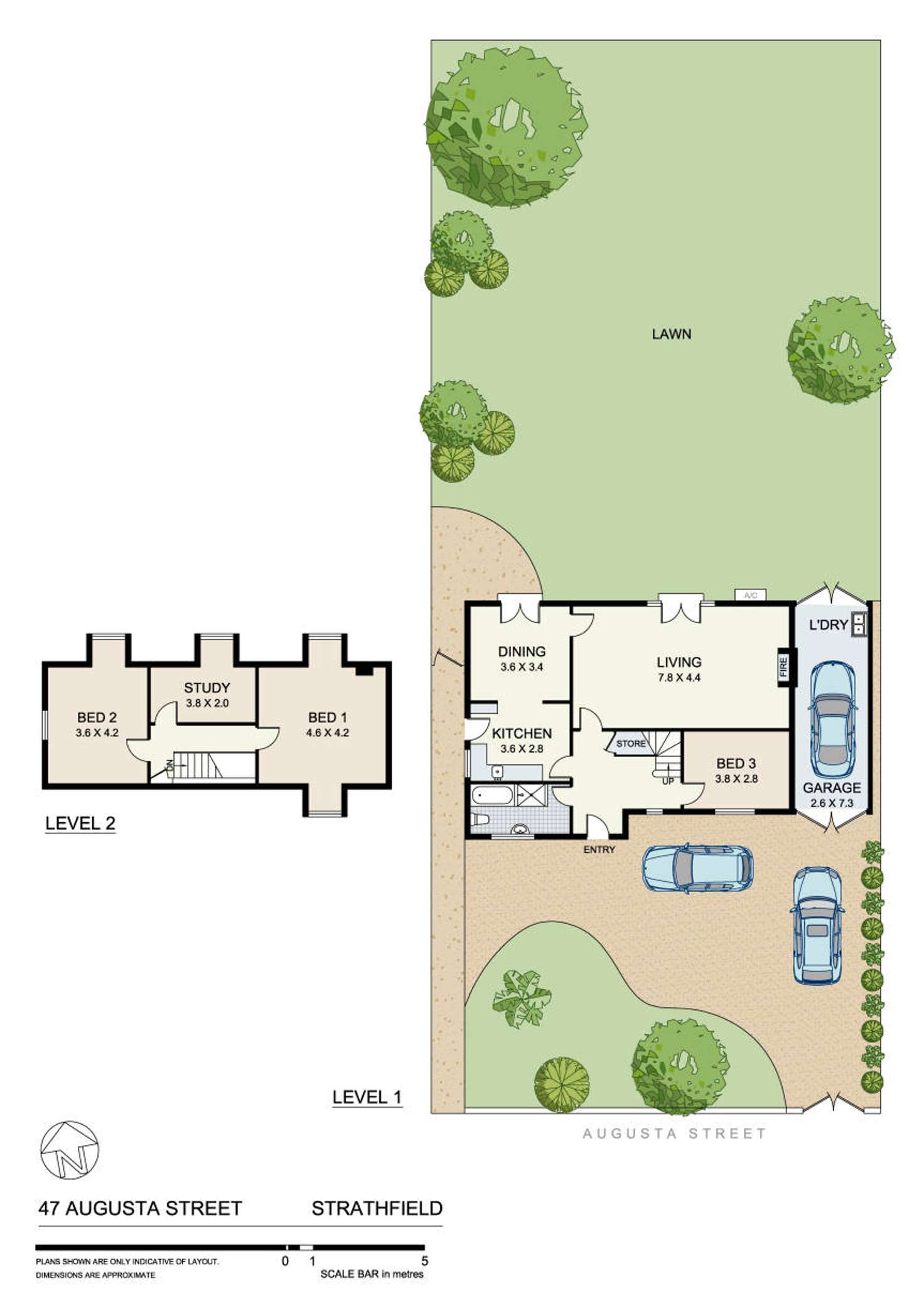 Floorplan of Homely house listing, 47 Augusta Street, Strathfield NSW 2135