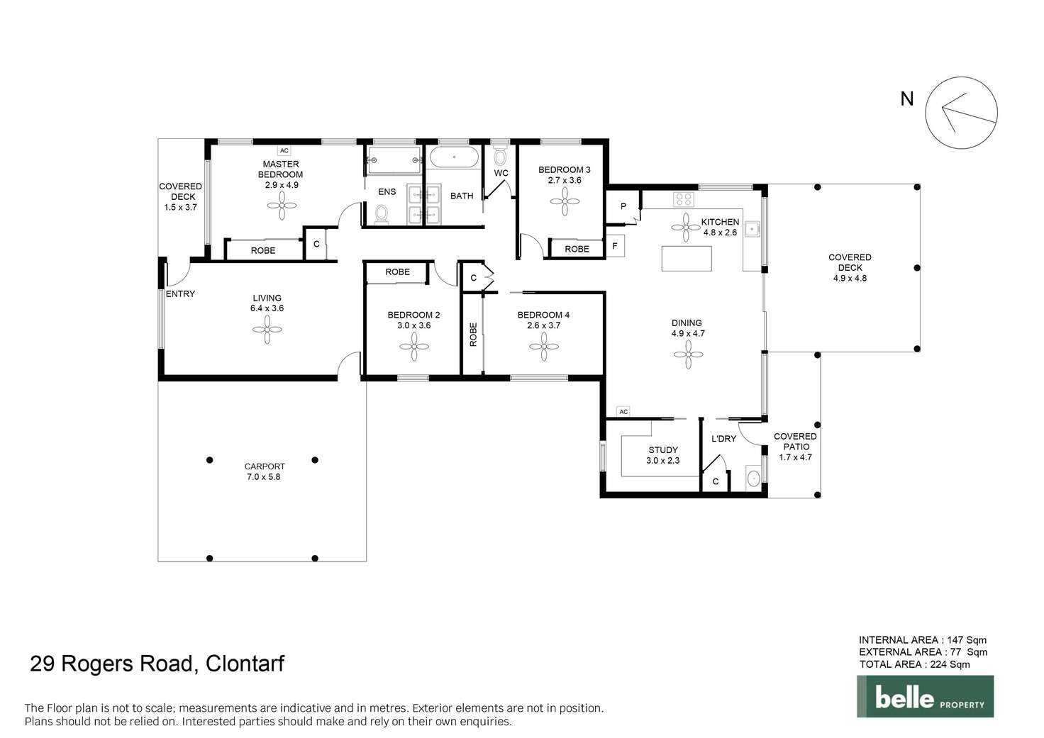 Floorplan of Homely house listing, 29 Rogers Road, Clontarf QLD 4019