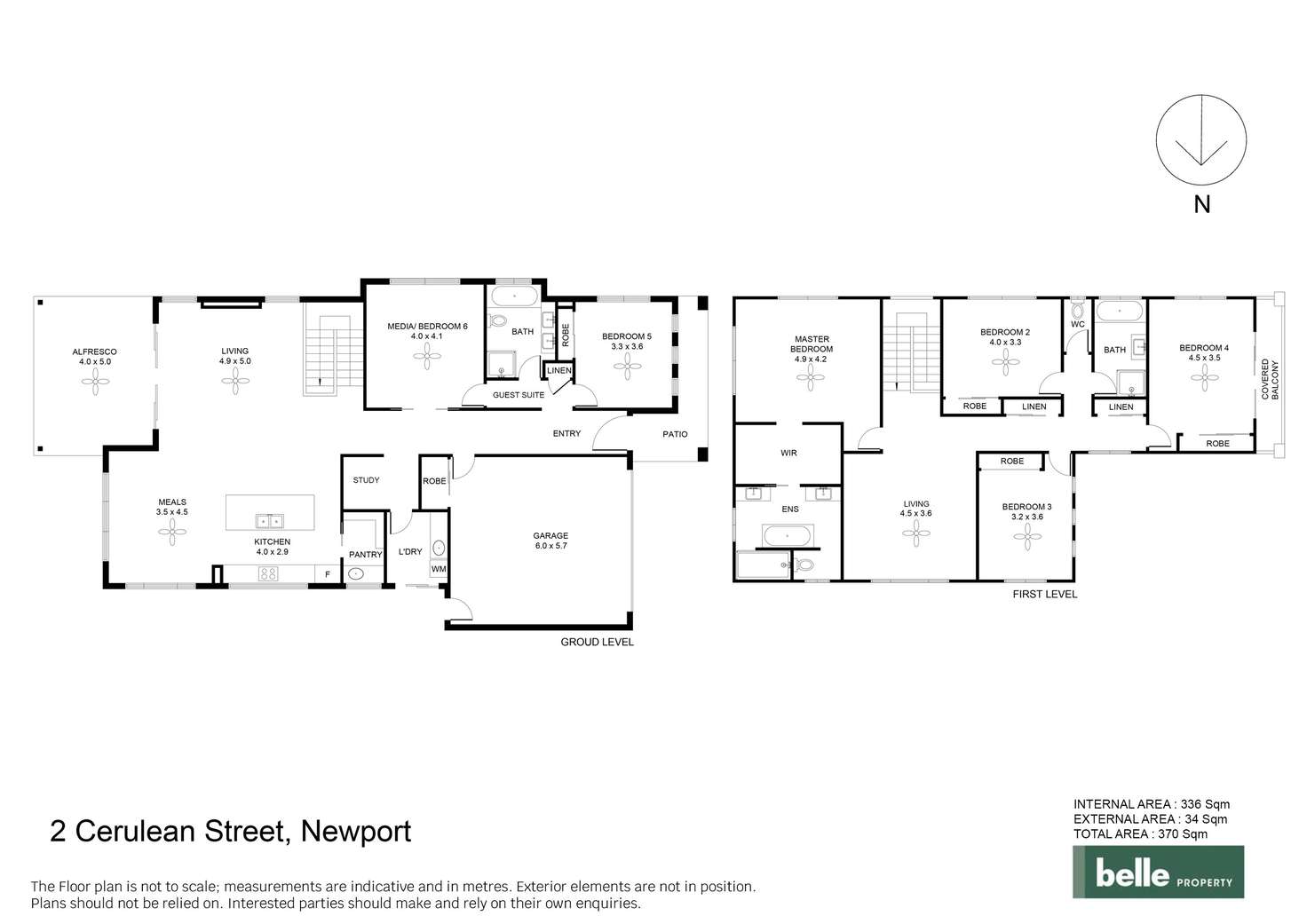 Floorplan of Homely house listing, 2 Cerulean Street, Newport QLD 4020