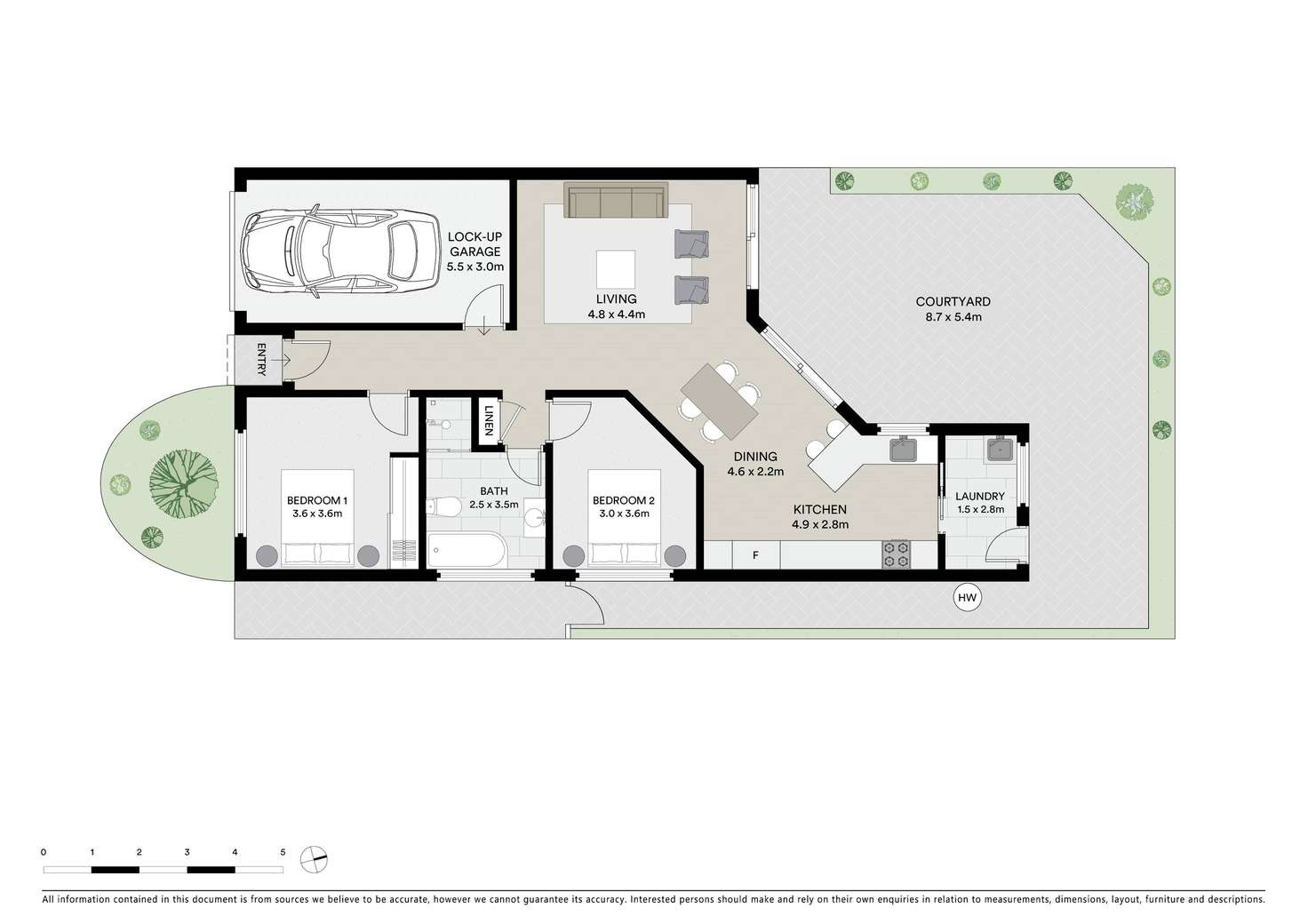 Floorplan of Homely villa listing, 2/43 Walter Street South, Sans Souci NSW 2219