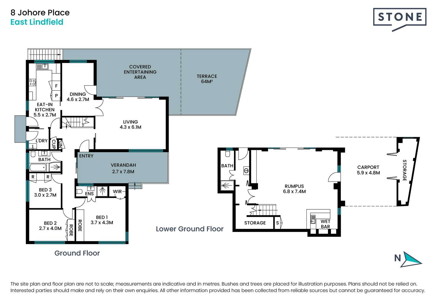 Floorplan of Homely house listing, 8 Johore Place, East Lindfield NSW 2070