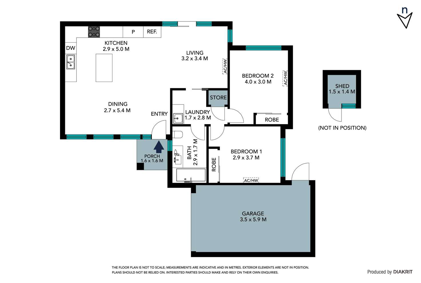 Floorplan of Homely unit listing, 3/3 Cool Street, Reservoir VIC 3073