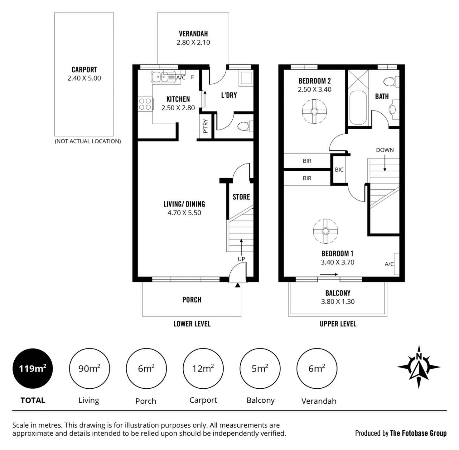 Floorplan of Homely house listing, 2/17 Kent Street, South Plympton SA 5038