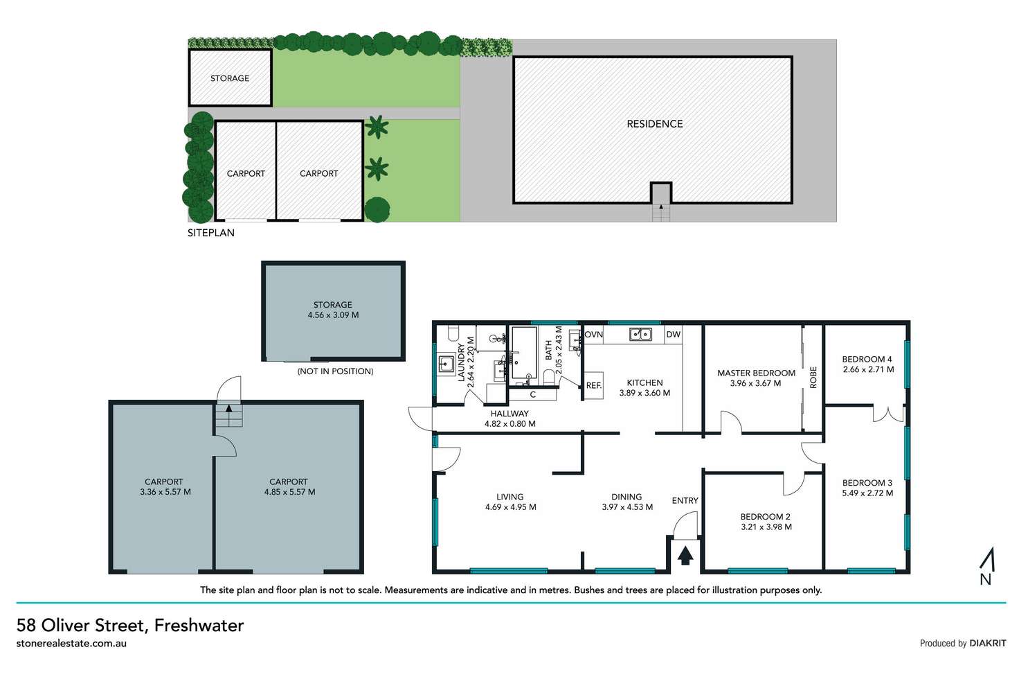 Floorplan of Homely house listing, 58 Oliver Street, Freshwater NSW 2096