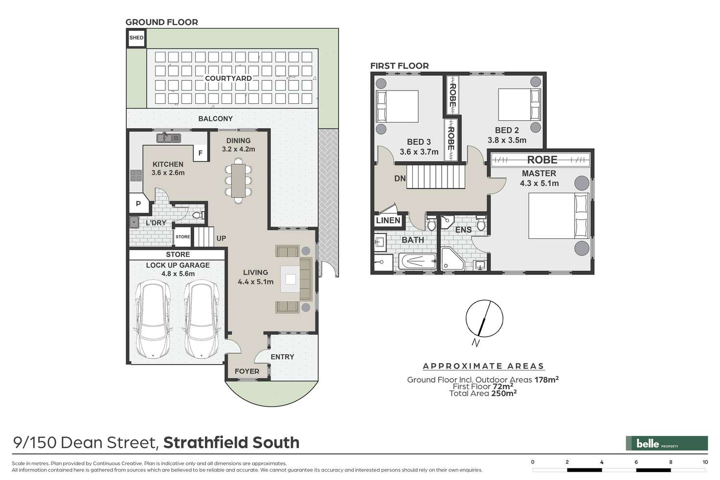 Floorplan of Homely townhouse listing, 9/150 Dean Street, Strathfield South NSW 2136