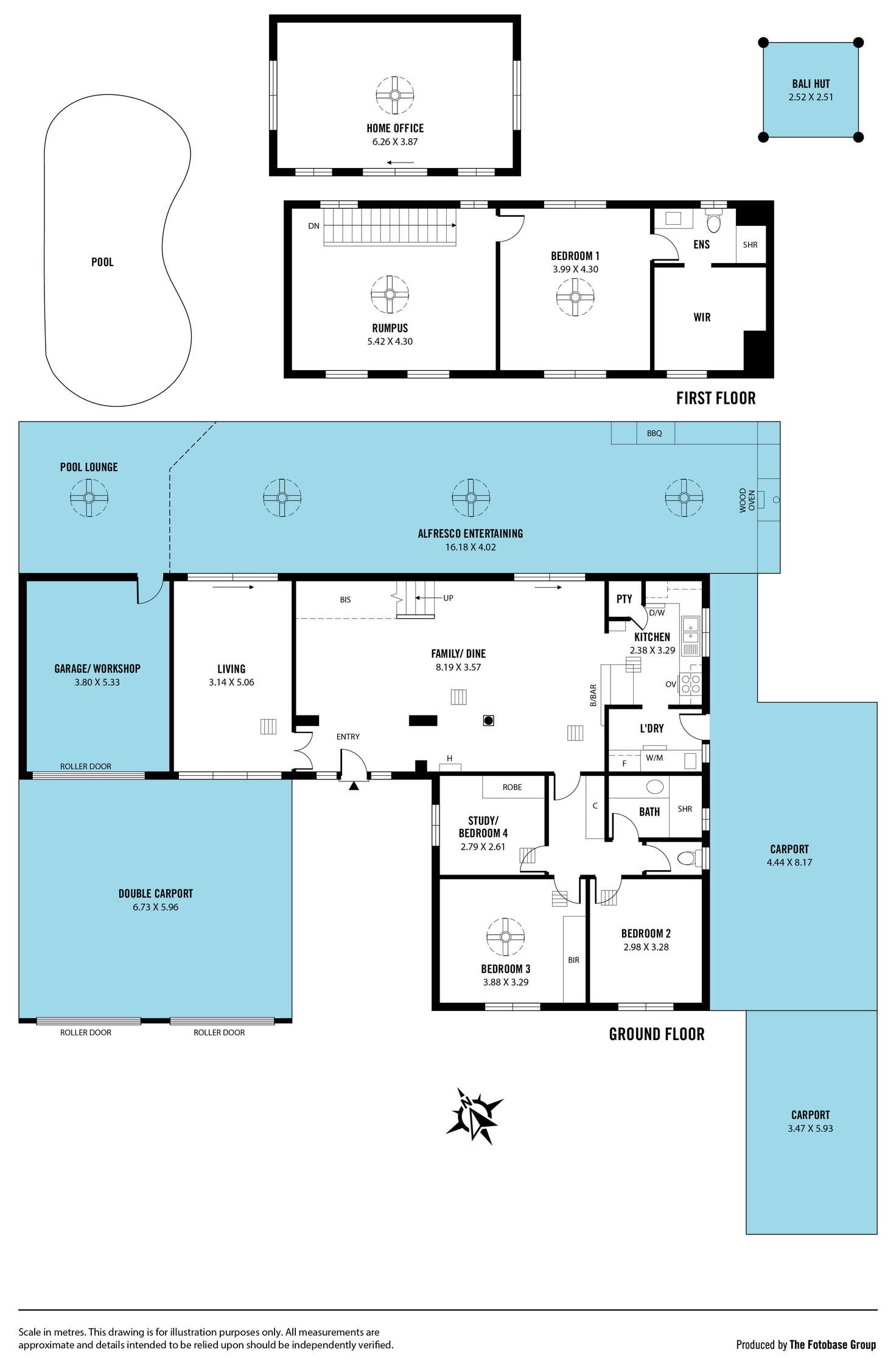 Floorplan of Homely house listing, 15 Hui-Hui Drive, Happy Valley SA 5159