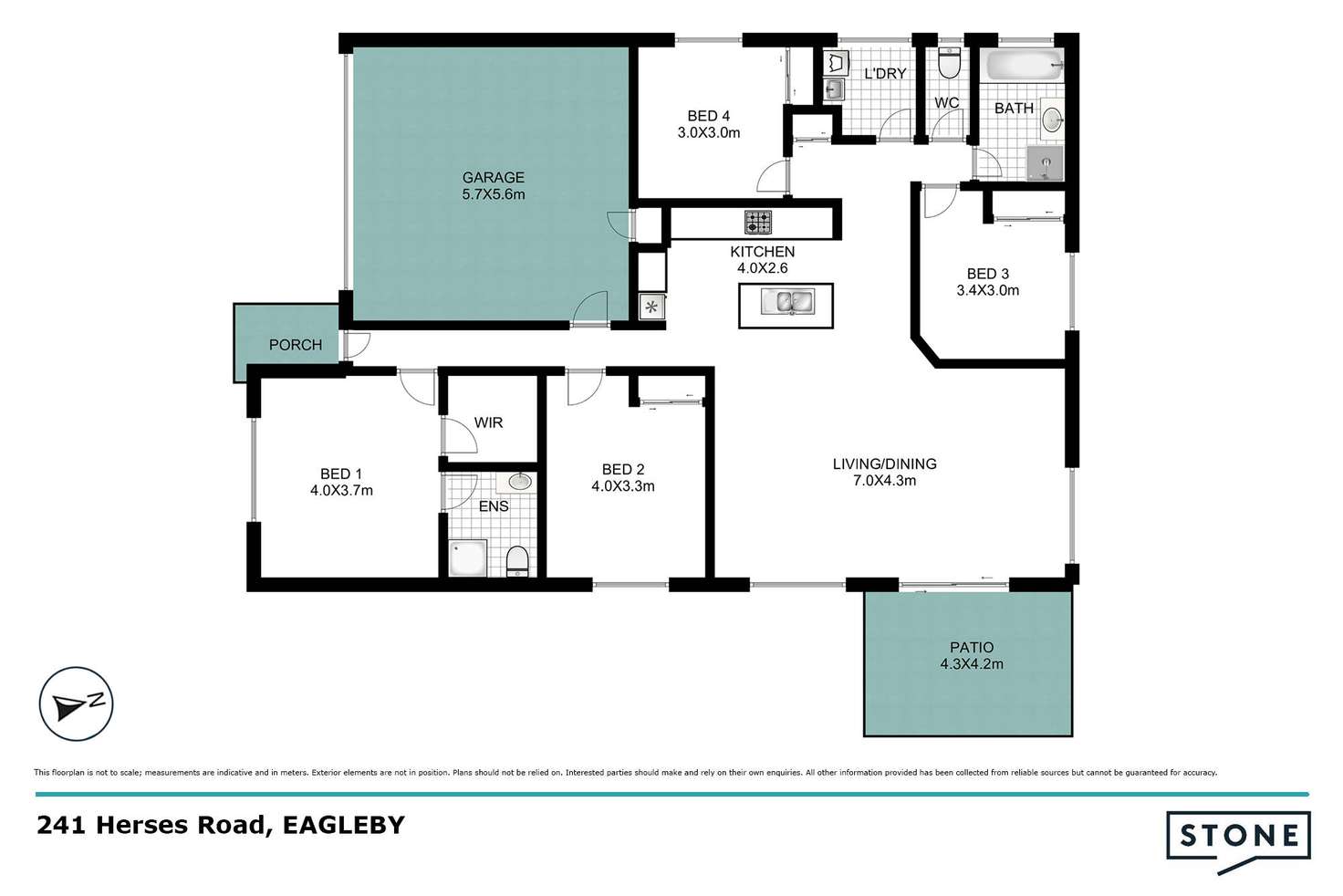 Floorplan of Homely house listing, 241 Herses Road, Eagleby QLD 4207