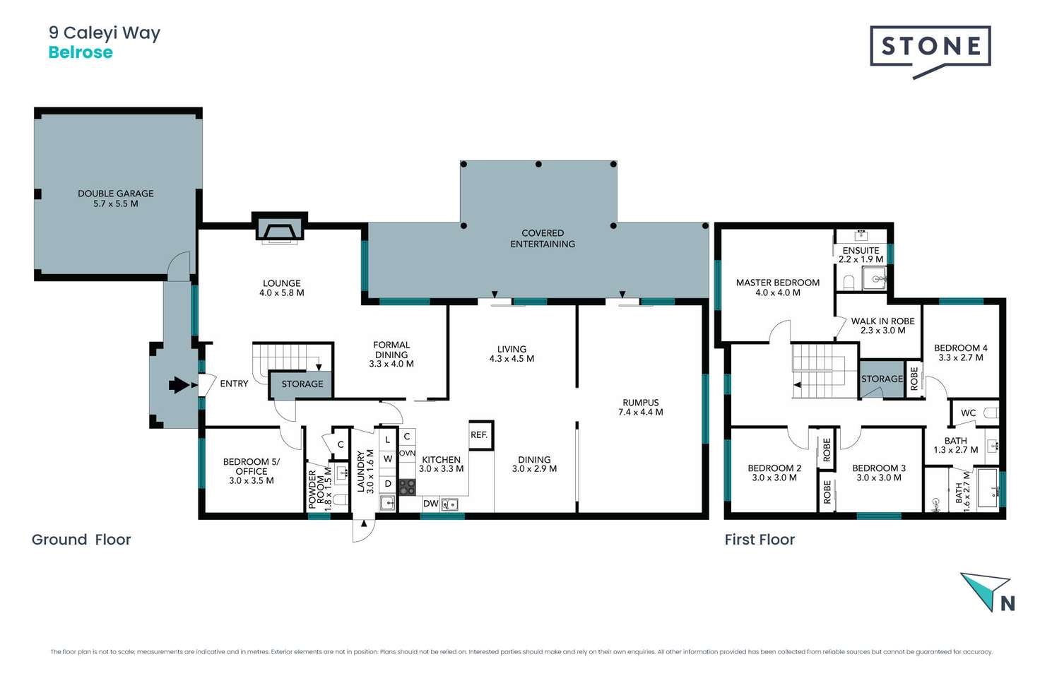 Floorplan of Homely house listing, 9 Caleyi Way, Belrose NSW 2085