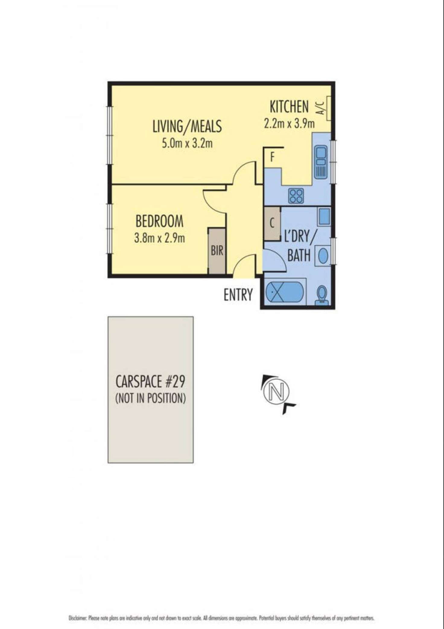 Floorplan of Homely unit listing, 14/2 Berry Street, Essendon North VIC 3041