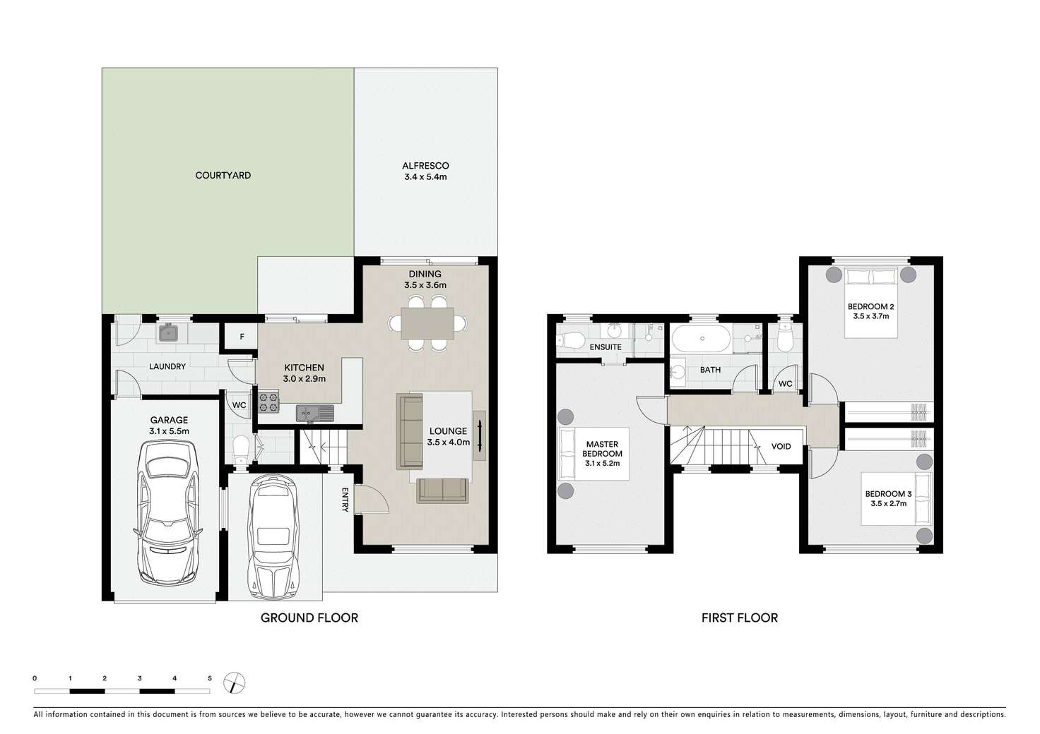 Floorplan of Homely townhouse listing, 6/32 Douglas Road, Quakers Hill NSW 2763