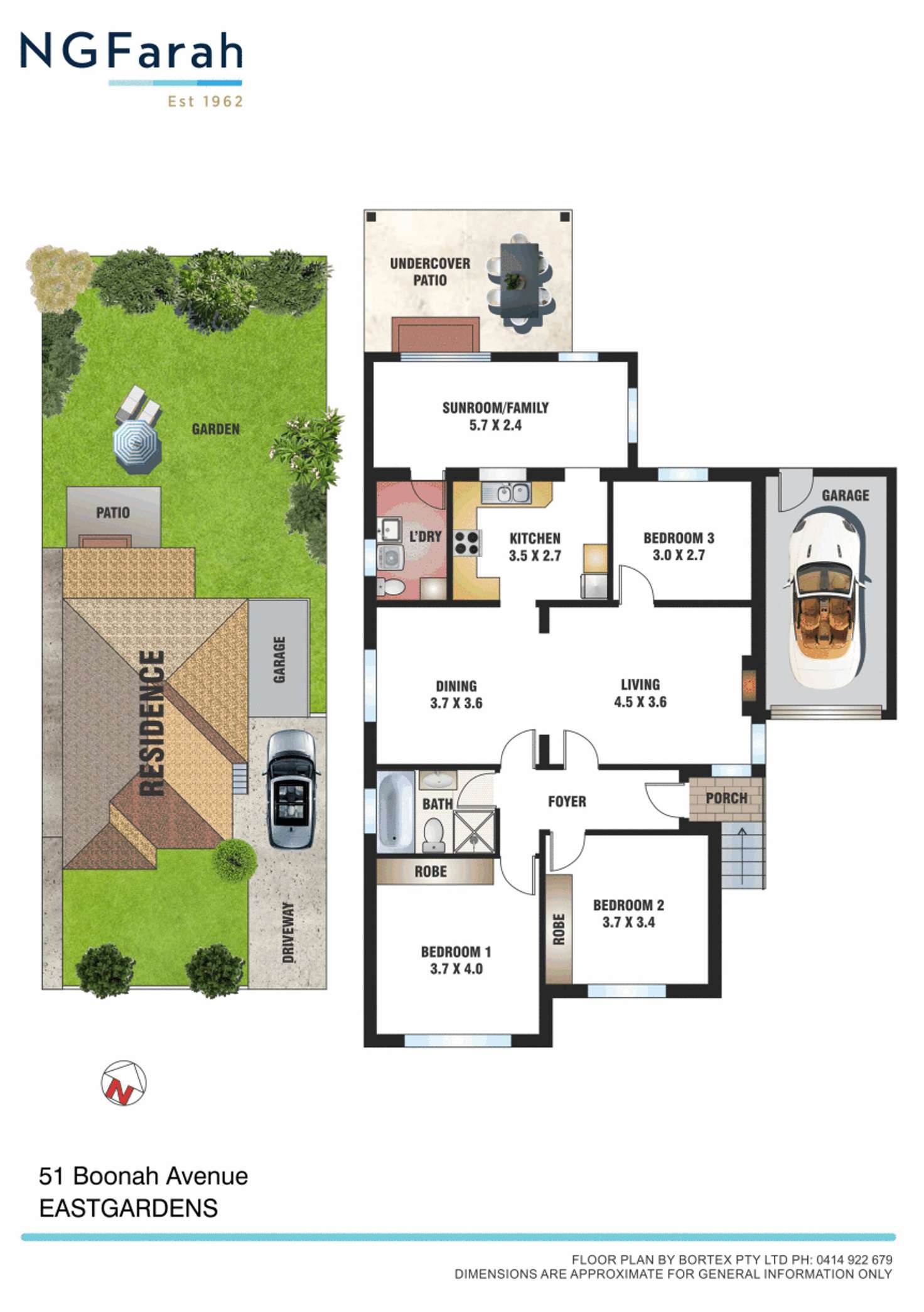 Floorplan of Homely house listing, 51 Boonah Avenue, Eastgardens NSW 2036