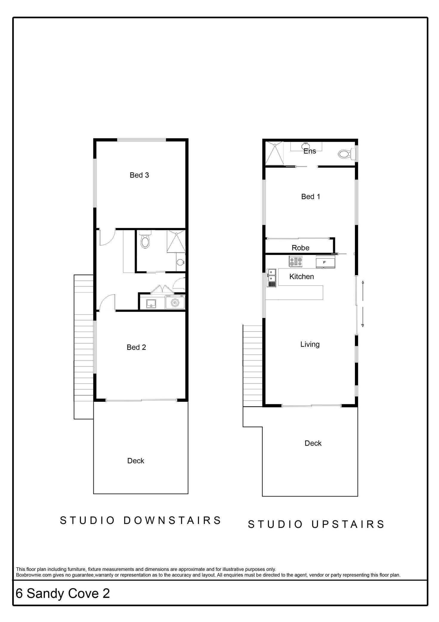 Floorplan of Homely house listing, 6 Sandy Cove, Coolum Beach QLD 4573