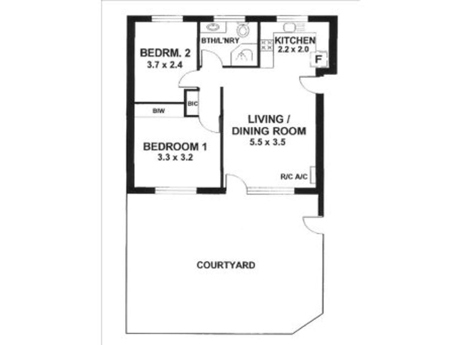 Floorplan of Homely unit listing, 5/39 Stonehouse Avenue, Camden Park SA 5038