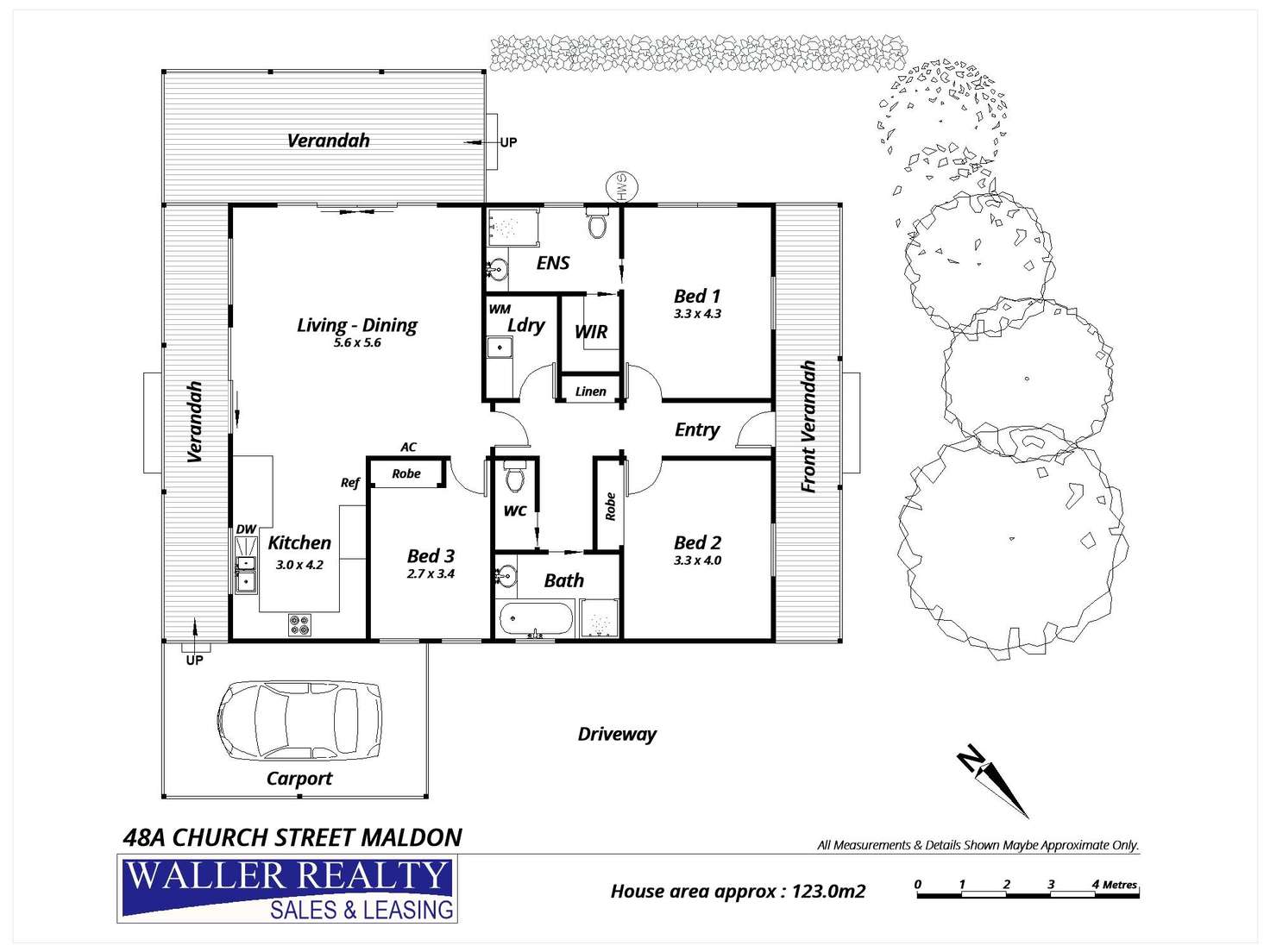 Floorplan of Homely house listing, 48a Church Street, Maldon VIC 3463