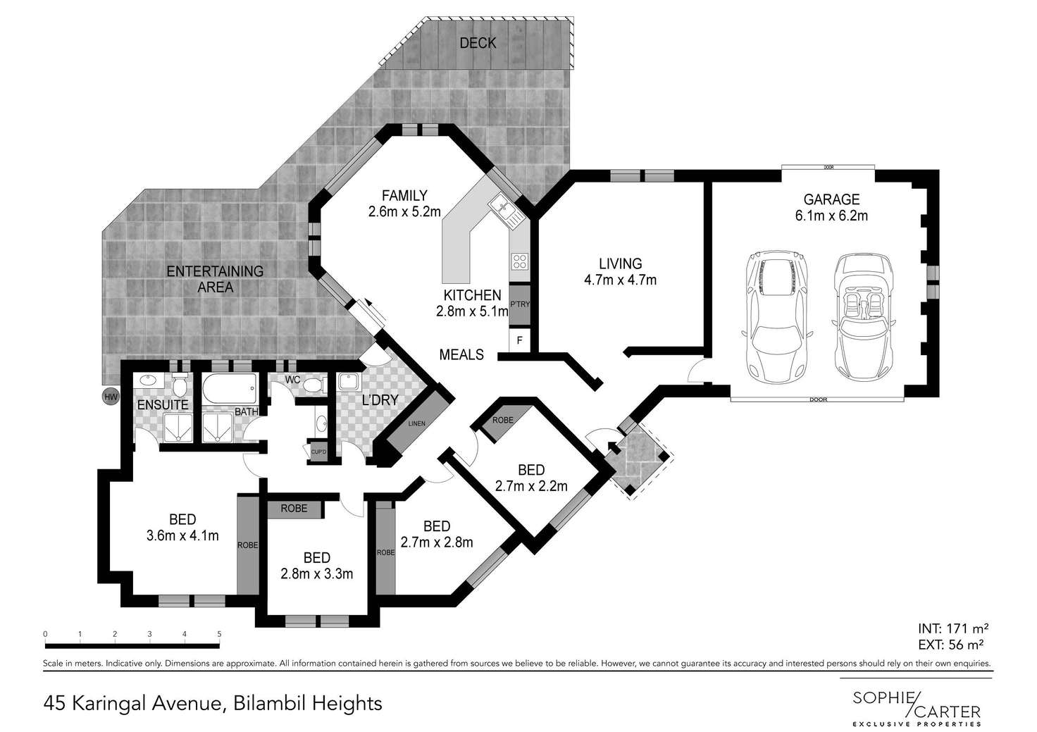Floorplan of Homely house listing, 45 Karingal Avenue, Bilambil Heights NSW 2486