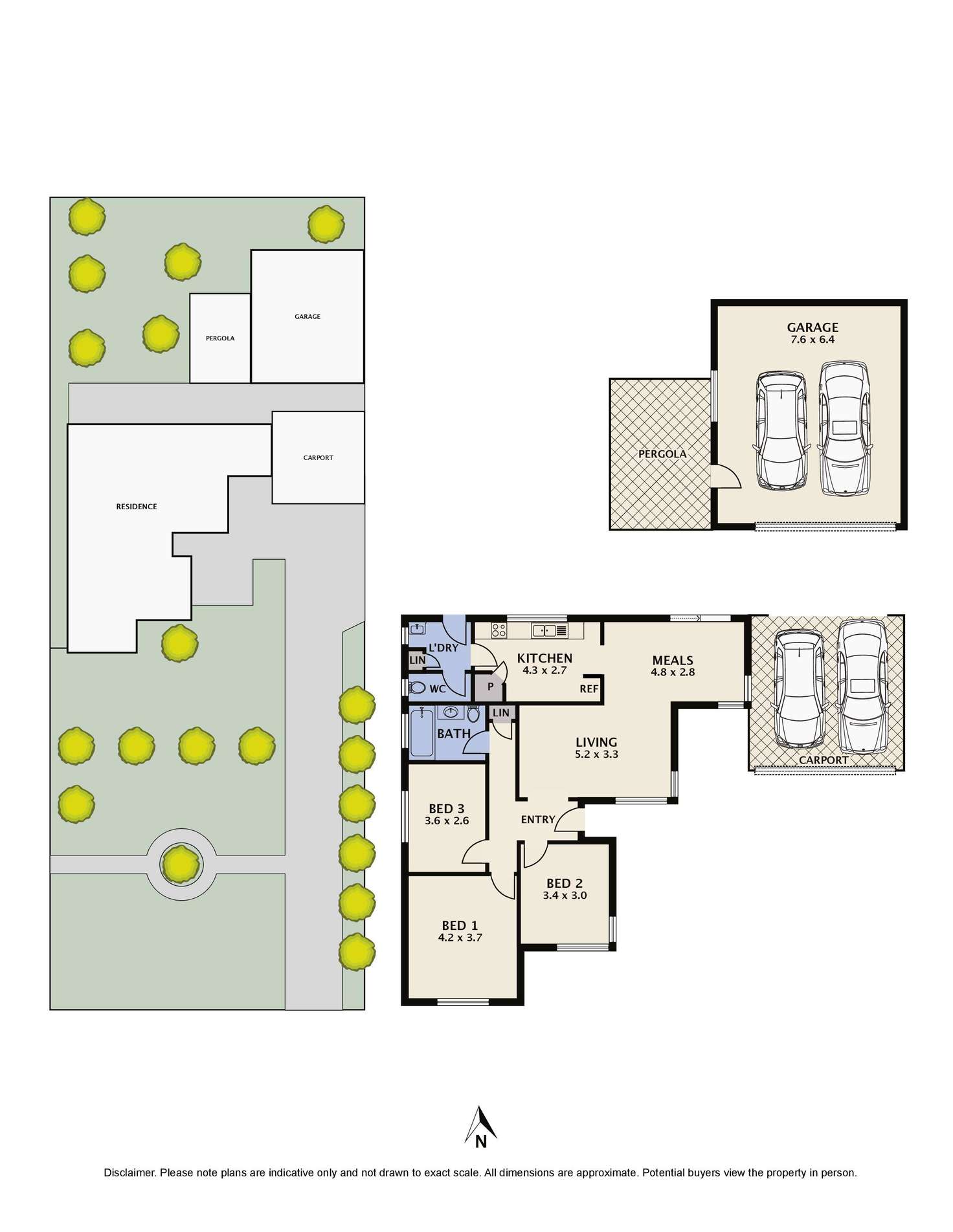 Floorplan of Homely house listing, 4 Tovey Street, Reservoir VIC 3073