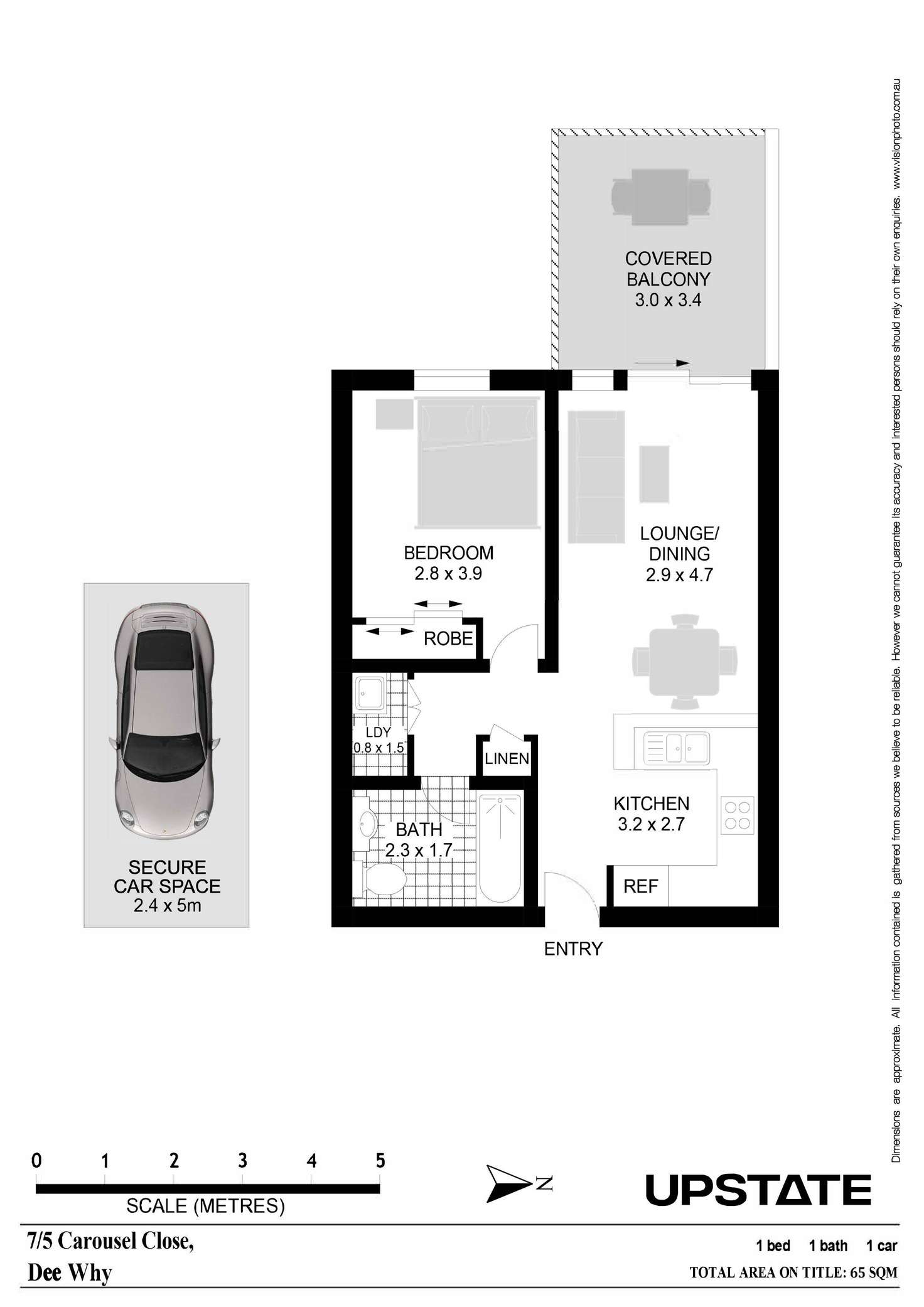 Floorplan of Homely apartment listing, 7/5 Carousel Close, Dee Why NSW 2099
