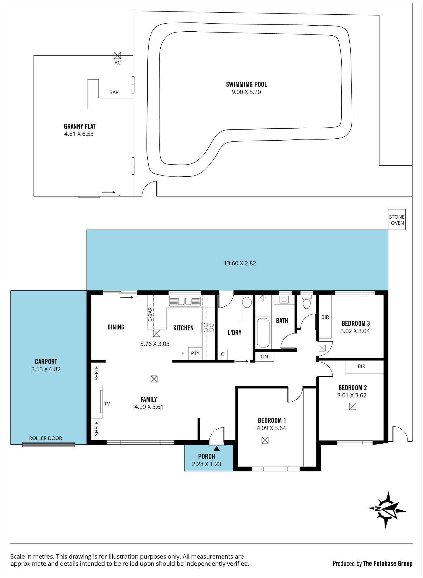 Floorplan of Homely house listing, 24 Barbara Avenue, Morphett Vale SA 5162