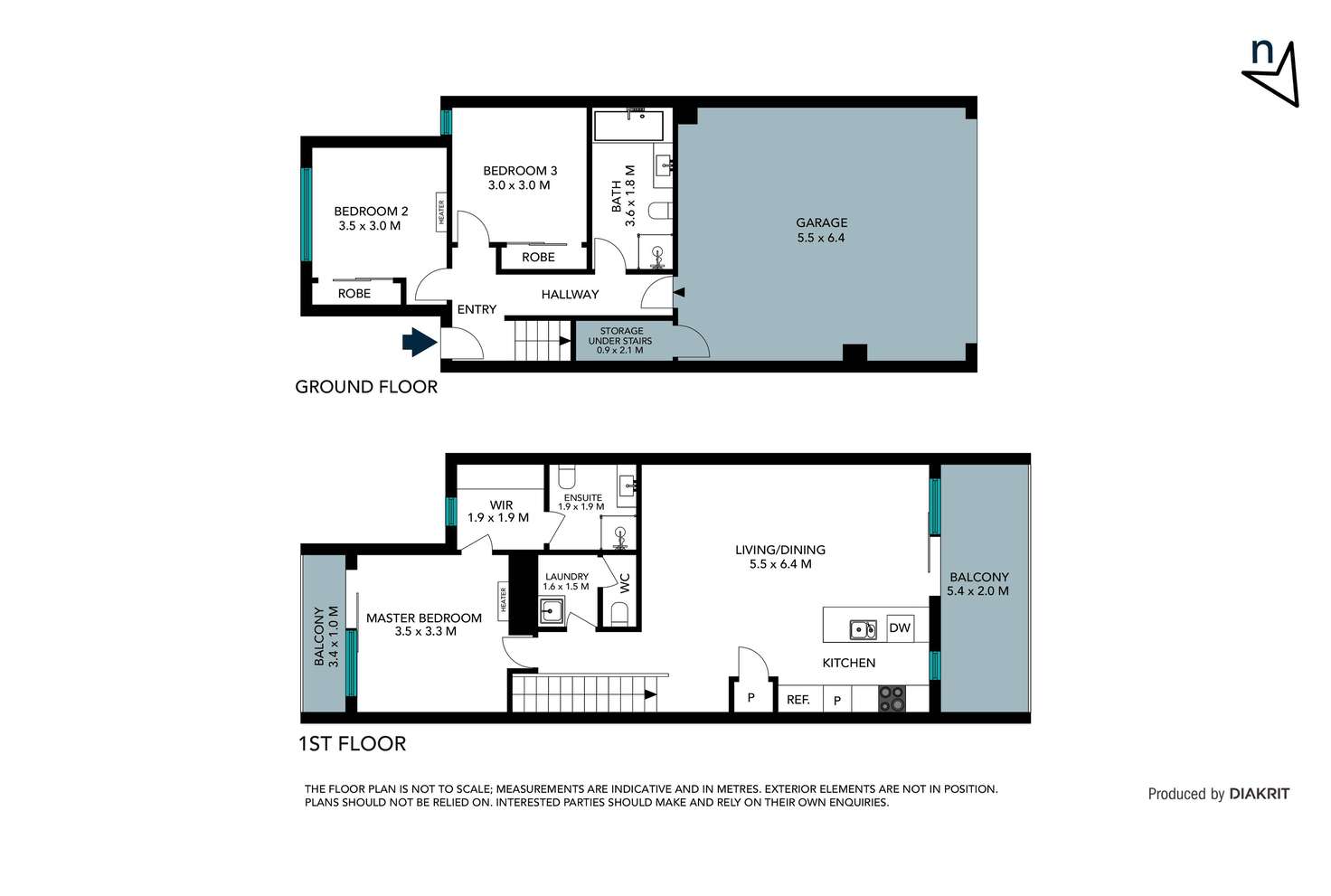 Floorplan of Homely townhouse listing, 402 Harvest Home Road, Epping VIC 3076