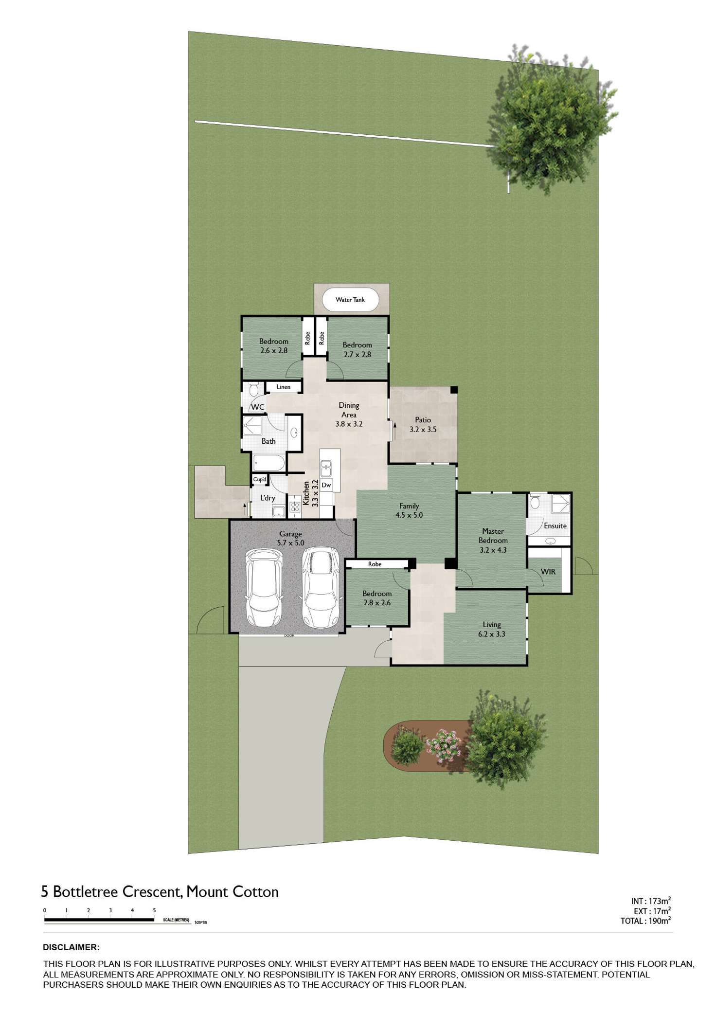 Floorplan of Homely house listing, 5 Bottletree Crescent, Mount Cotton QLD 4165