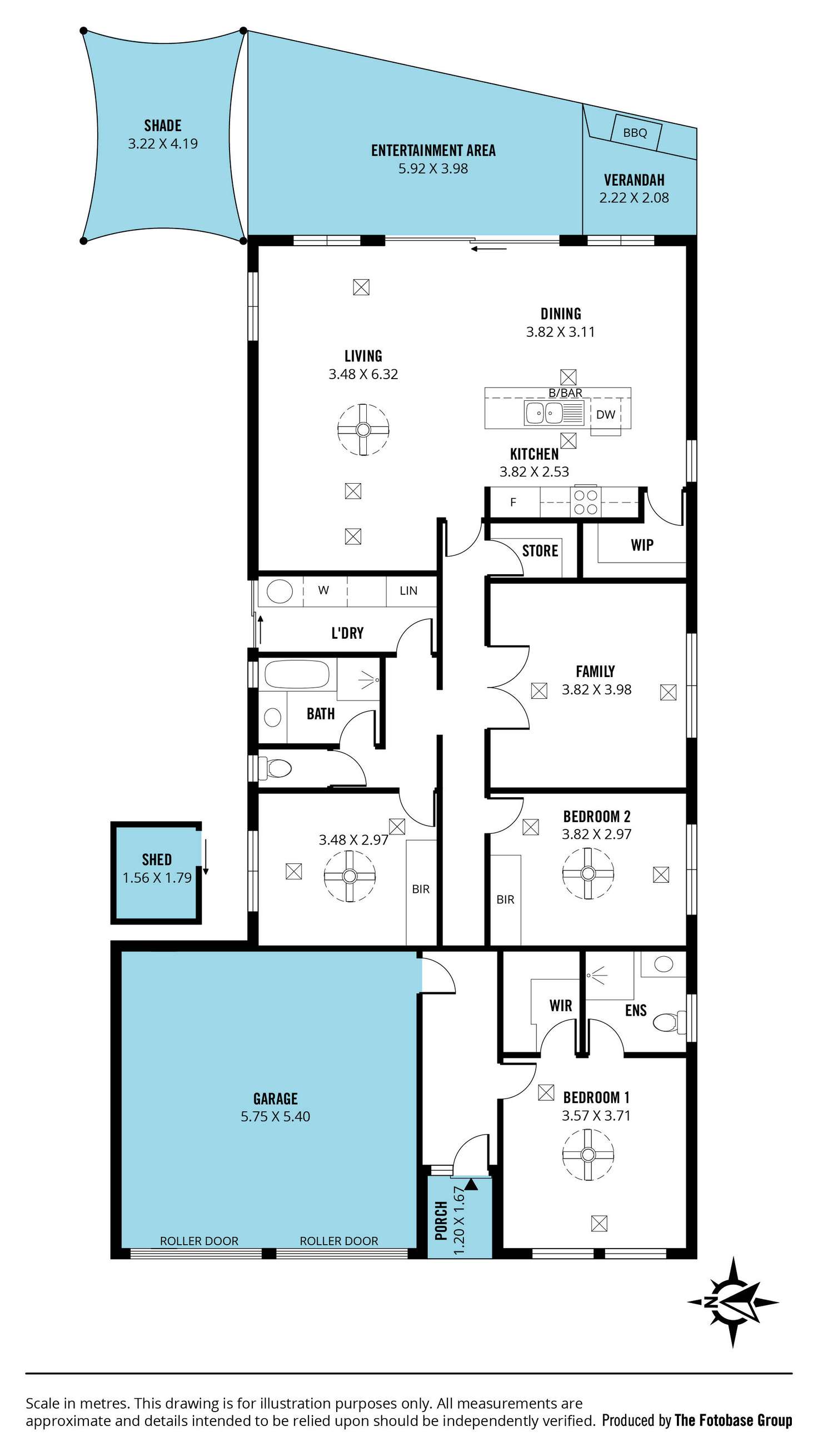 Floorplan of Homely house listing, 93 Lynton Terrace, Seaford SA 5169