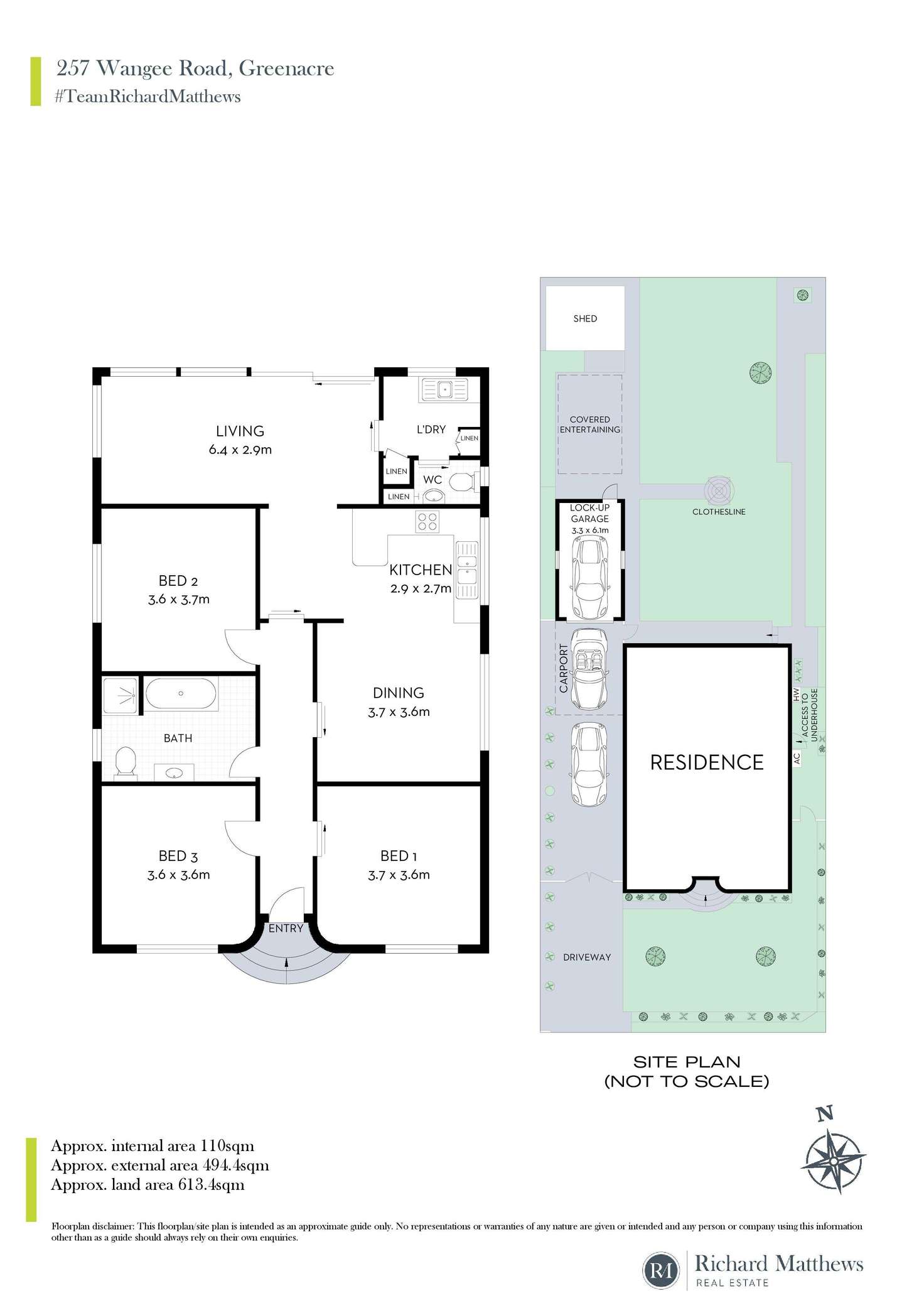 Floorplan of Homely house listing, 257 Wangee Road, Greenacre NSW 2190
