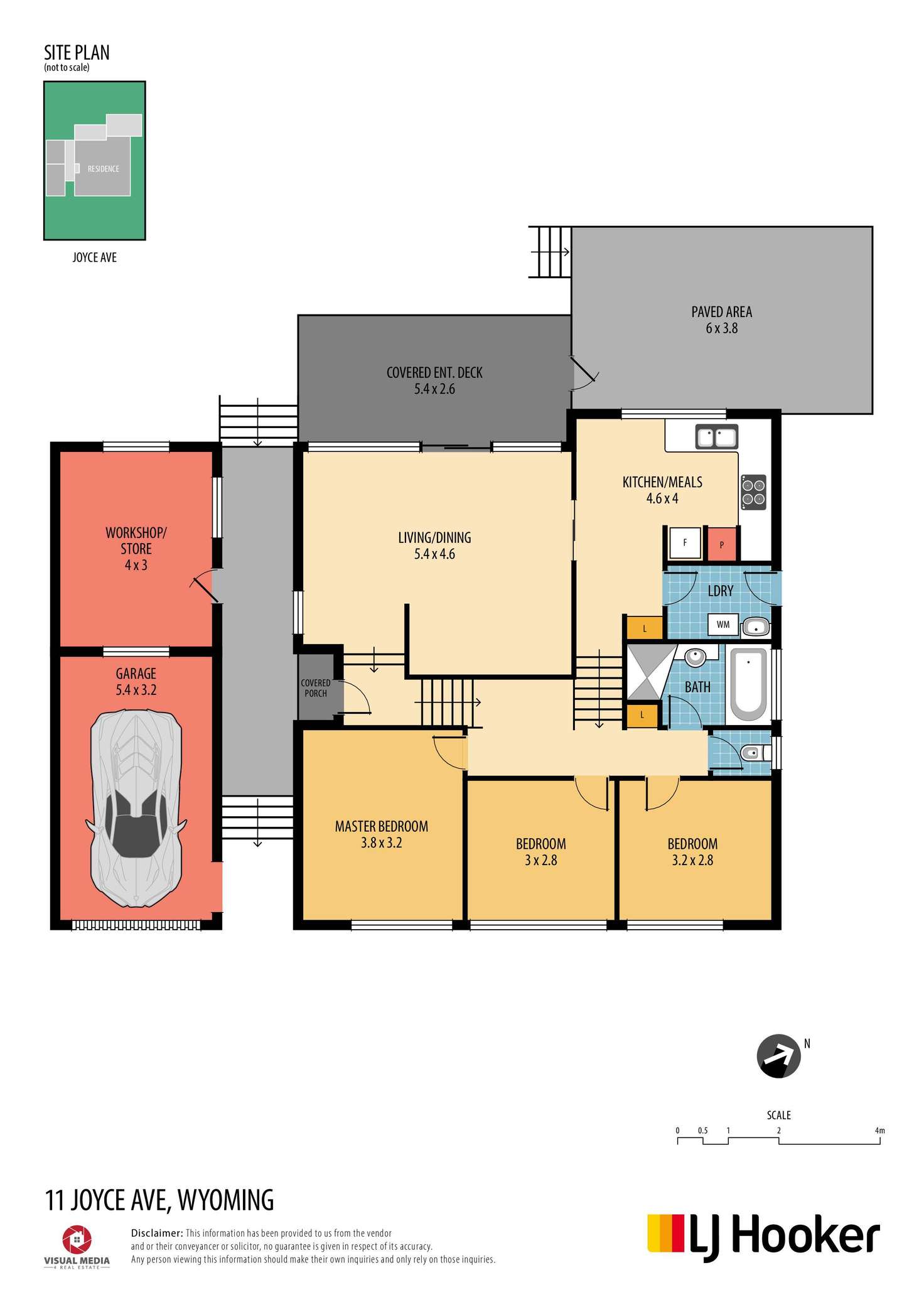 Floorplan of Homely house listing, 11 Joyce Avenue, Wyoming NSW 2250