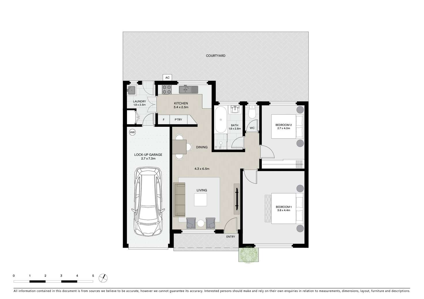 Floorplan of Homely villa listing, 7/54-58 Lincoln Street, Belfield NSW 2191