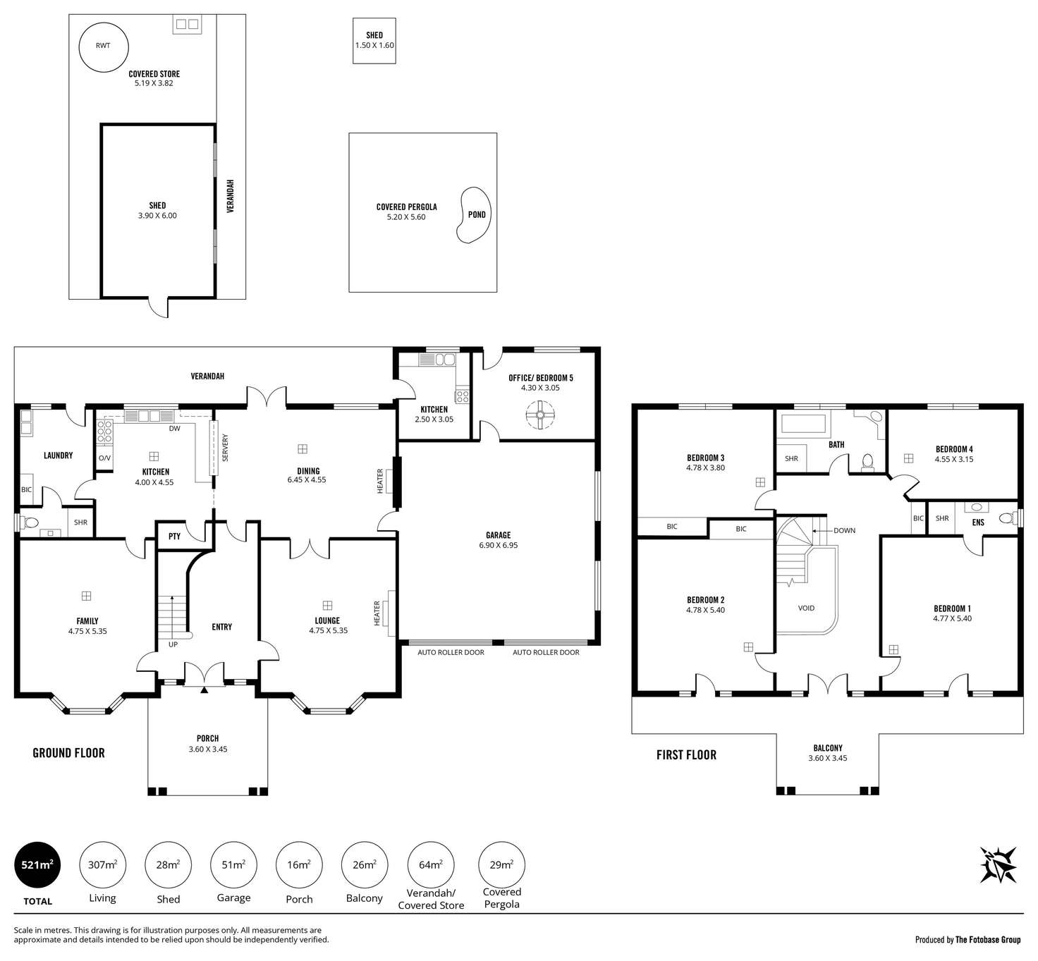 Floorplan of Homely house listing, 10 Raphael Avenue, Dernancourt SA 5075