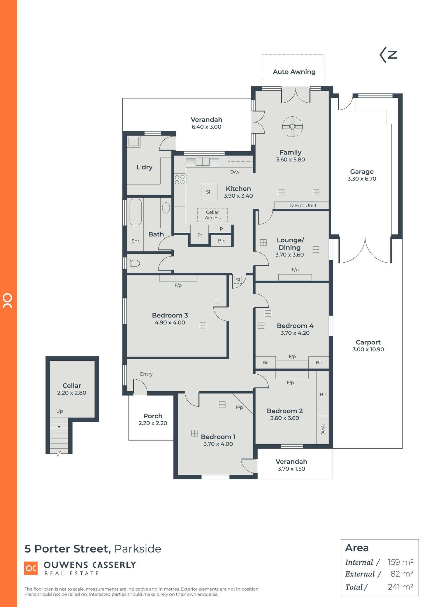 Floorplan of Homely house listing, 5 Porter Street, Parkside SA 5063