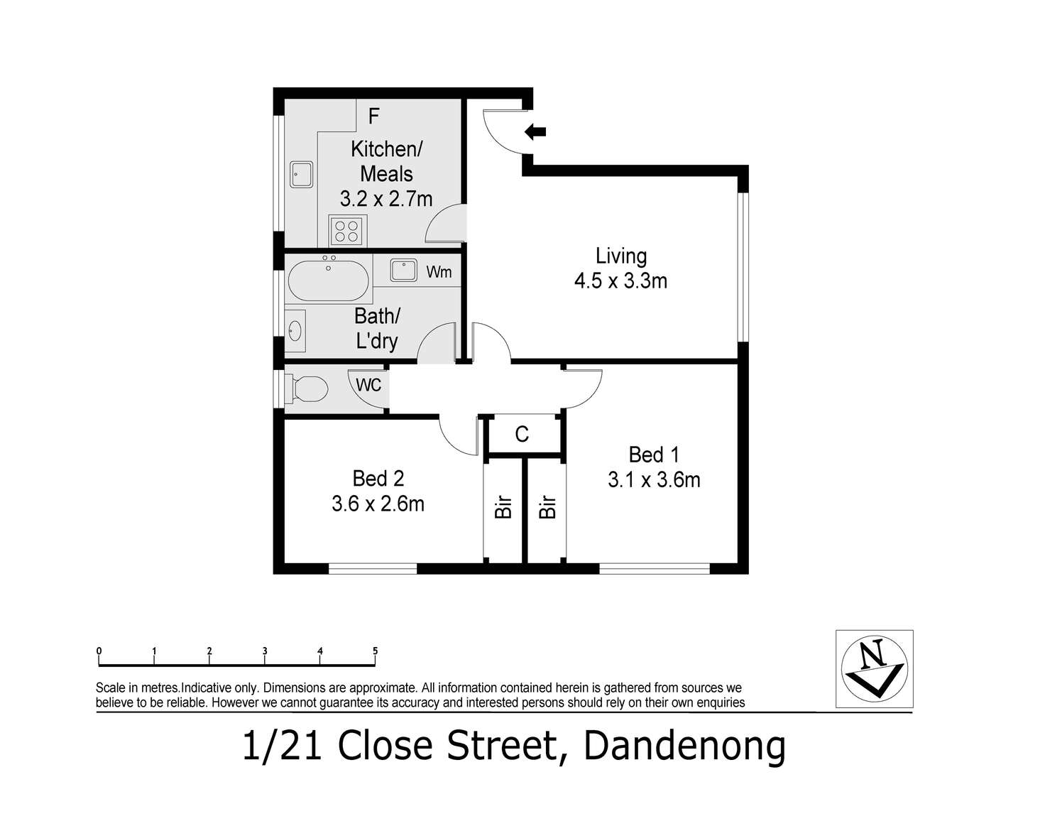 Floorplan of Homely blockOfUnits listing, 21 Close Avenue, Dandenong VIC 3175