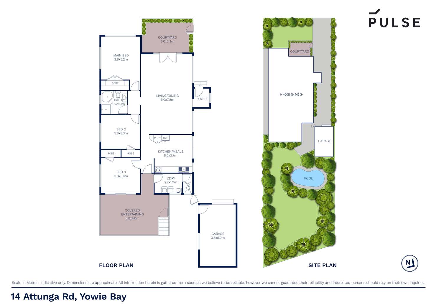 Floorplan of Homely house listing, 14 Attunga Road, Yowie Bay NSW 2228