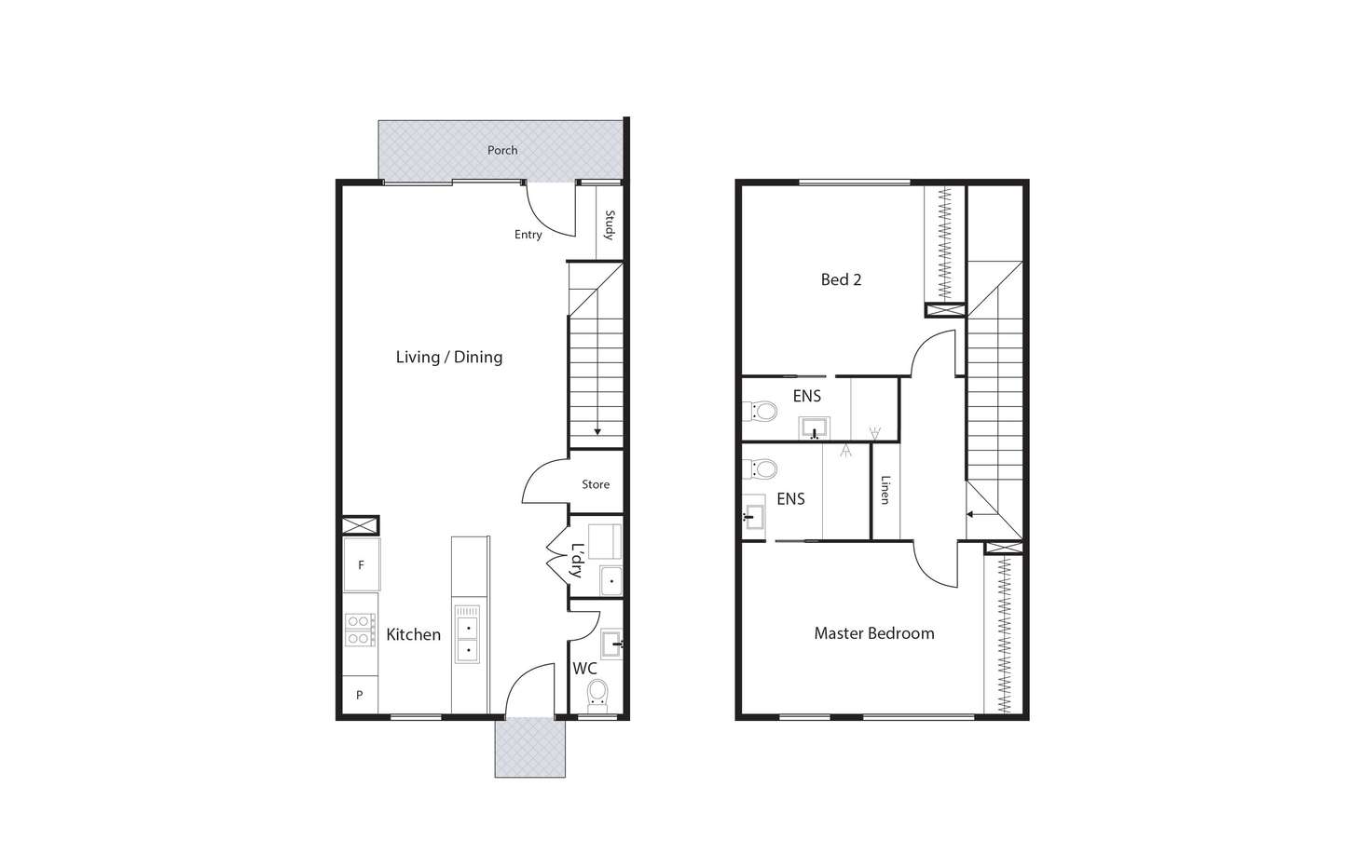 Floorplan of Homely townhouse listing, 9/1 Hoffmann Street, Moncrieff ACT 2914