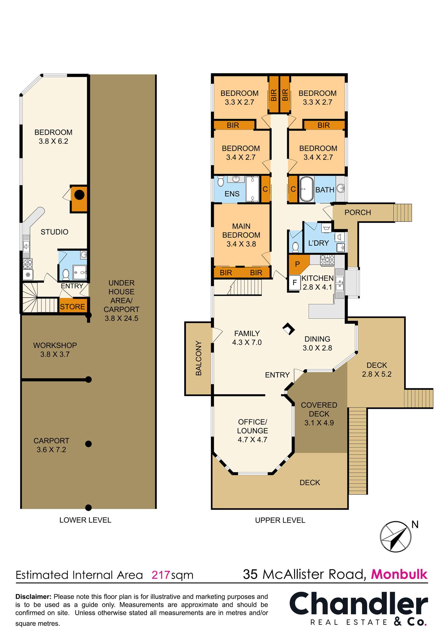 Floorplan of Homely house listing, 35-37 McAllister Road, Monbulk VIC 3793