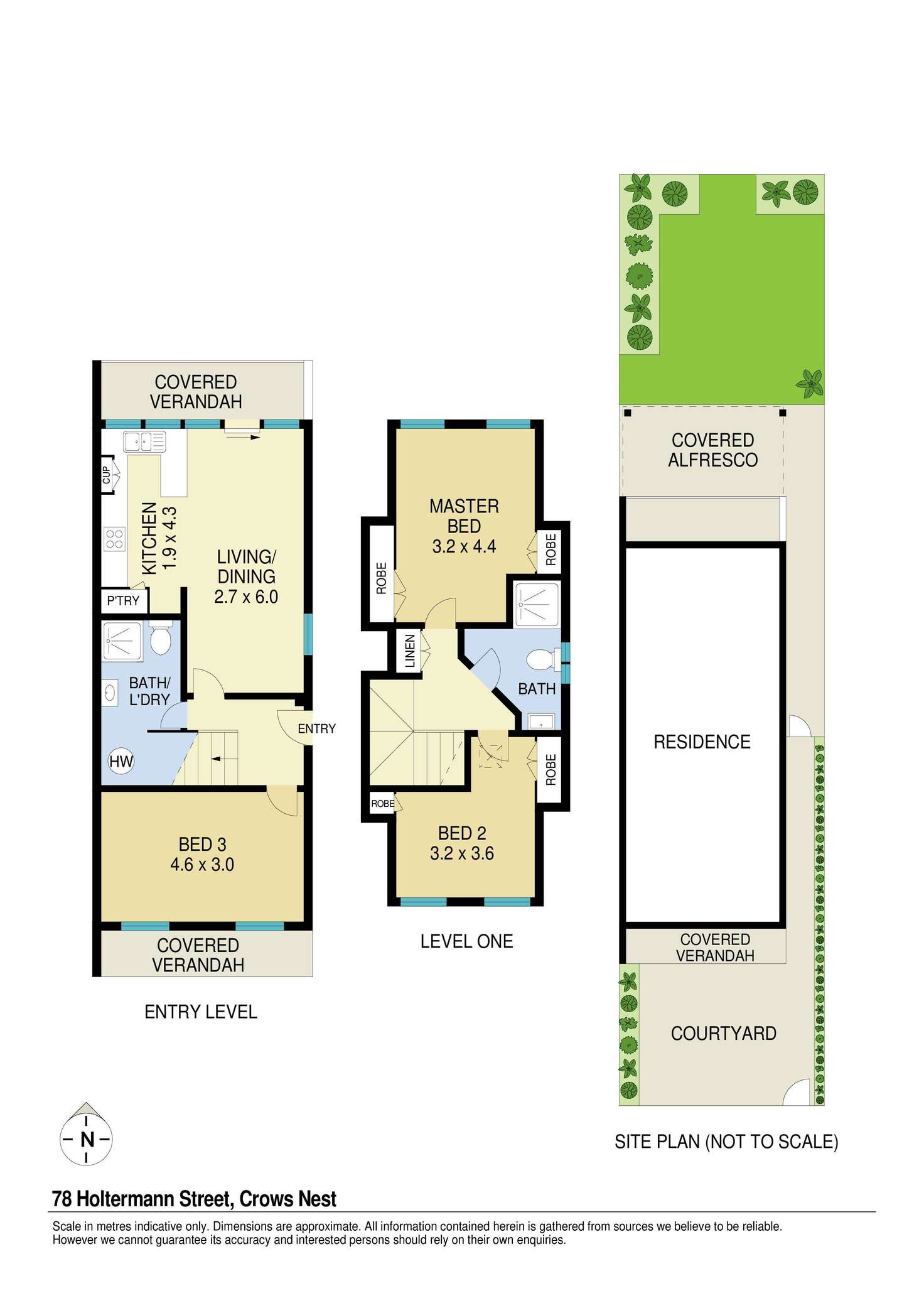 Floorplan of Homely house listing, 78 Holtermann Street, Crows Nest NSW 2065