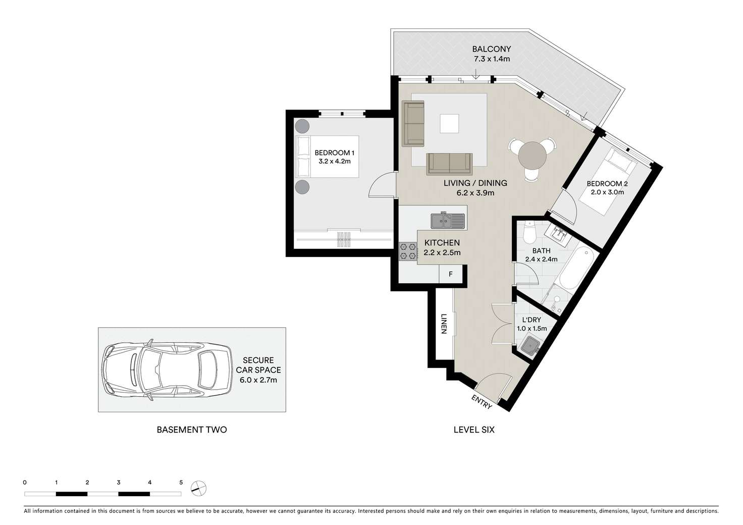 Floorplan of Homely unit listing, 605/9-11 Wollongong Road, Arncliffe NSW 2205