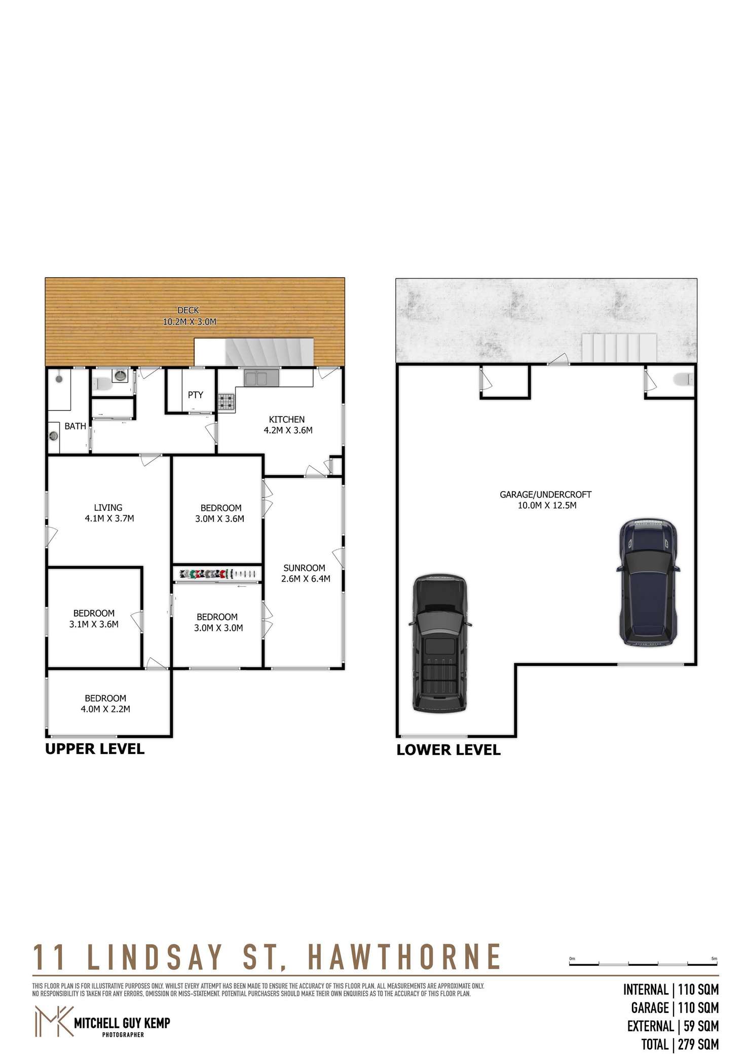 Floorplan of Homely house listing, 11 Lindsay Street, Hawthorne QLD 4171