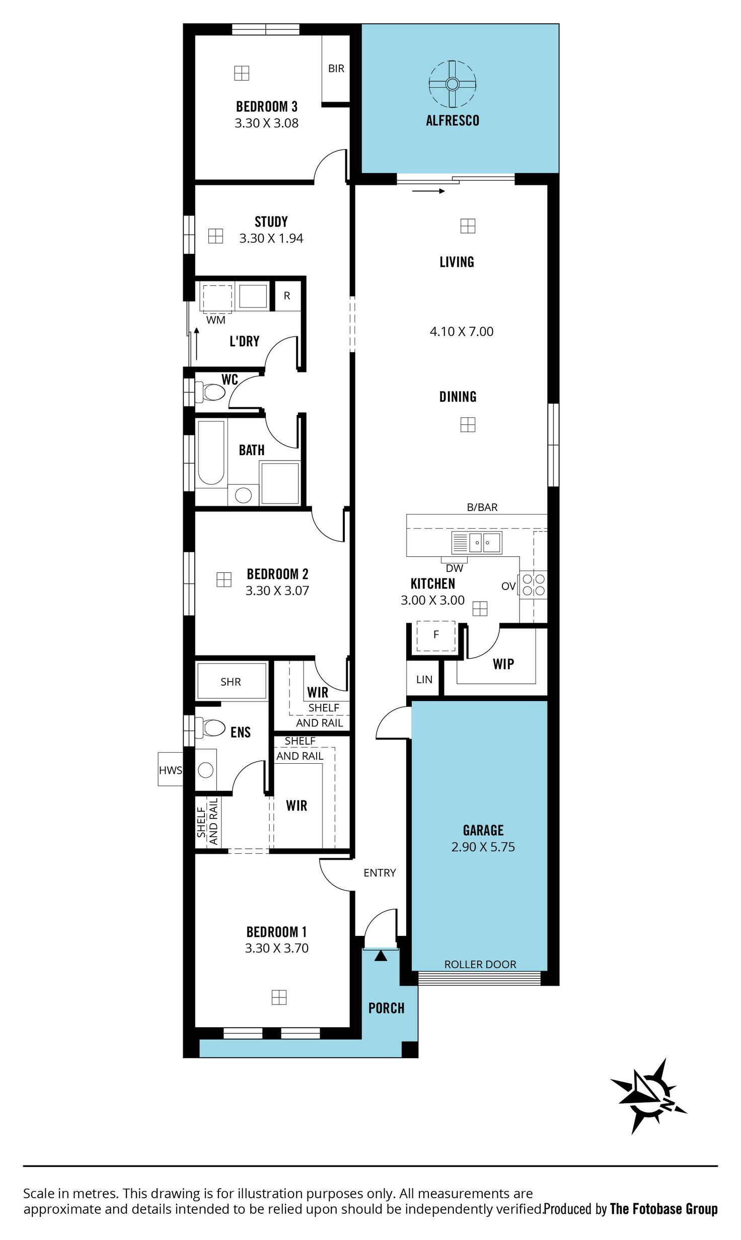 Floorplan of Homely house listing, 5 Castle Court, Hackham SA 5163