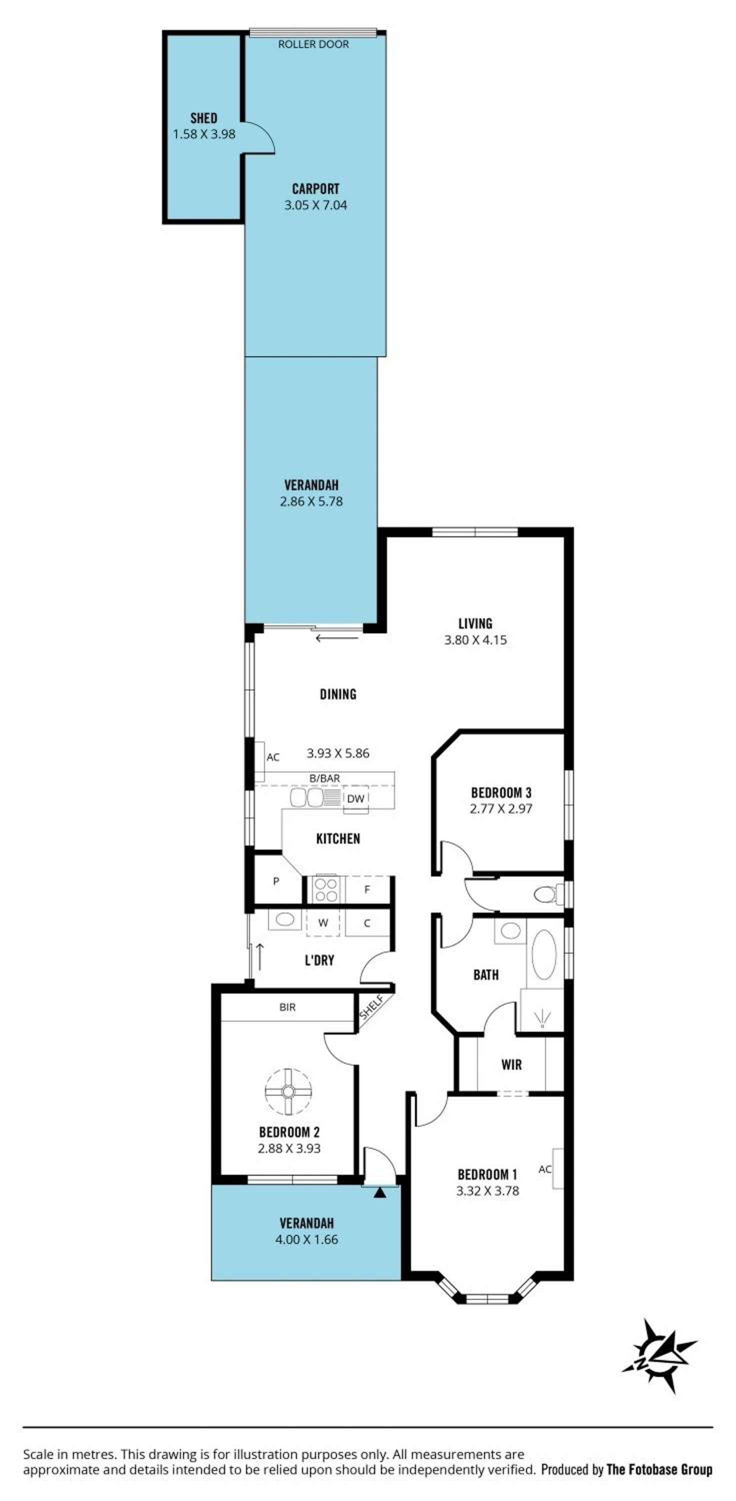 Floorplan of Homely house listing, 6 Angle Road, Seaford Meadows SA 5169