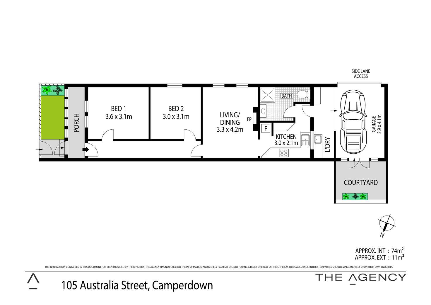 Floorplan of Homely house listing, 105 Australia Street, Camperdown NSW 2050