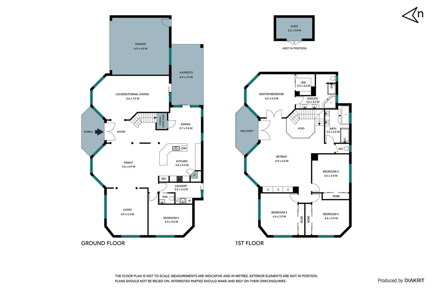 Floorplan of Homely house listing, 8 Bloomfield Drive, South Morang VIC 3752