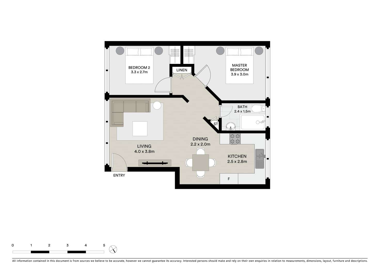 Floorplan of Homely unit listing, 4/167 Bestic Street, Kyeemagh NSW 2216