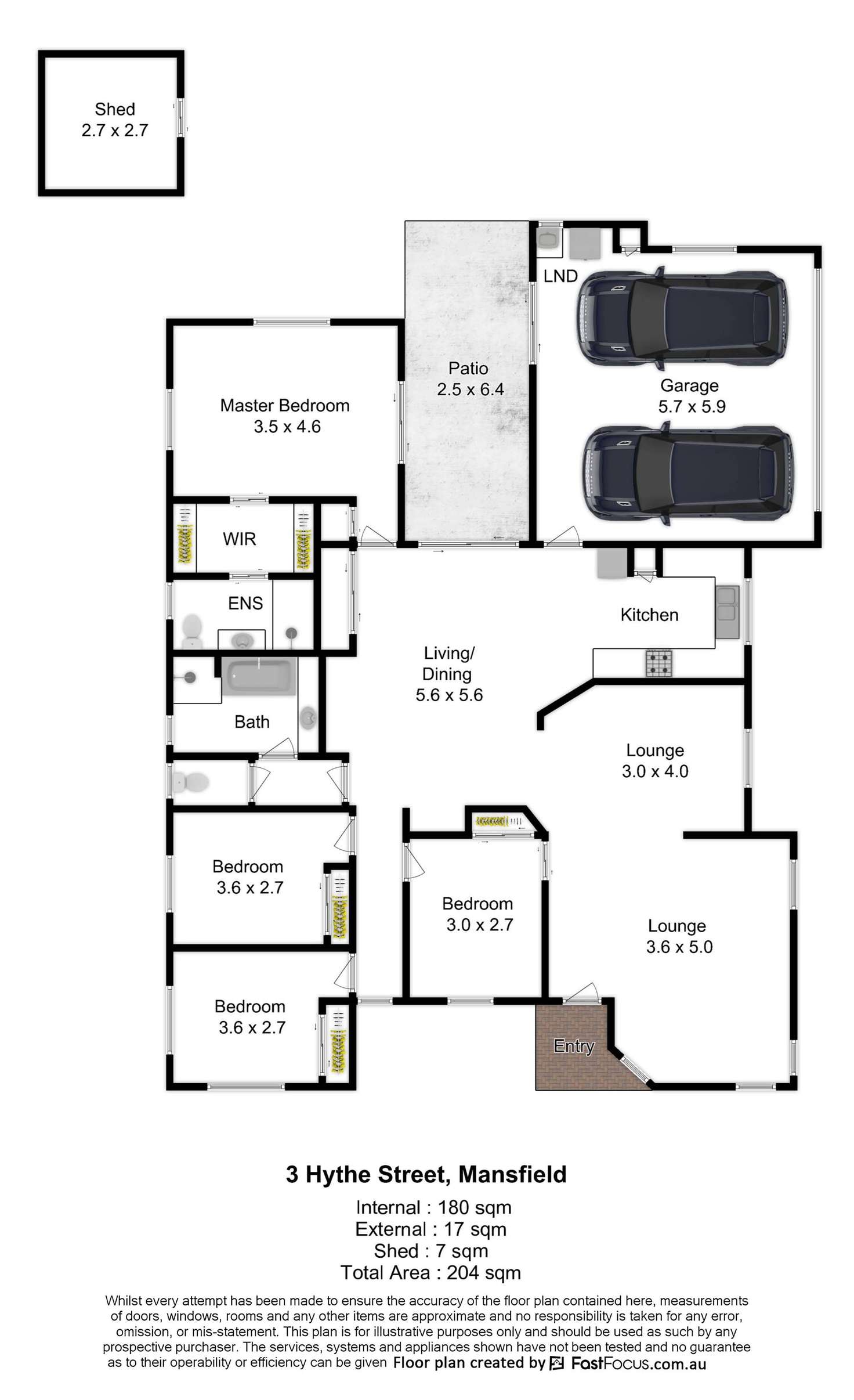 Floorplan of Homely house listing, 3 Hythe Street, Mansfield QLD 4122