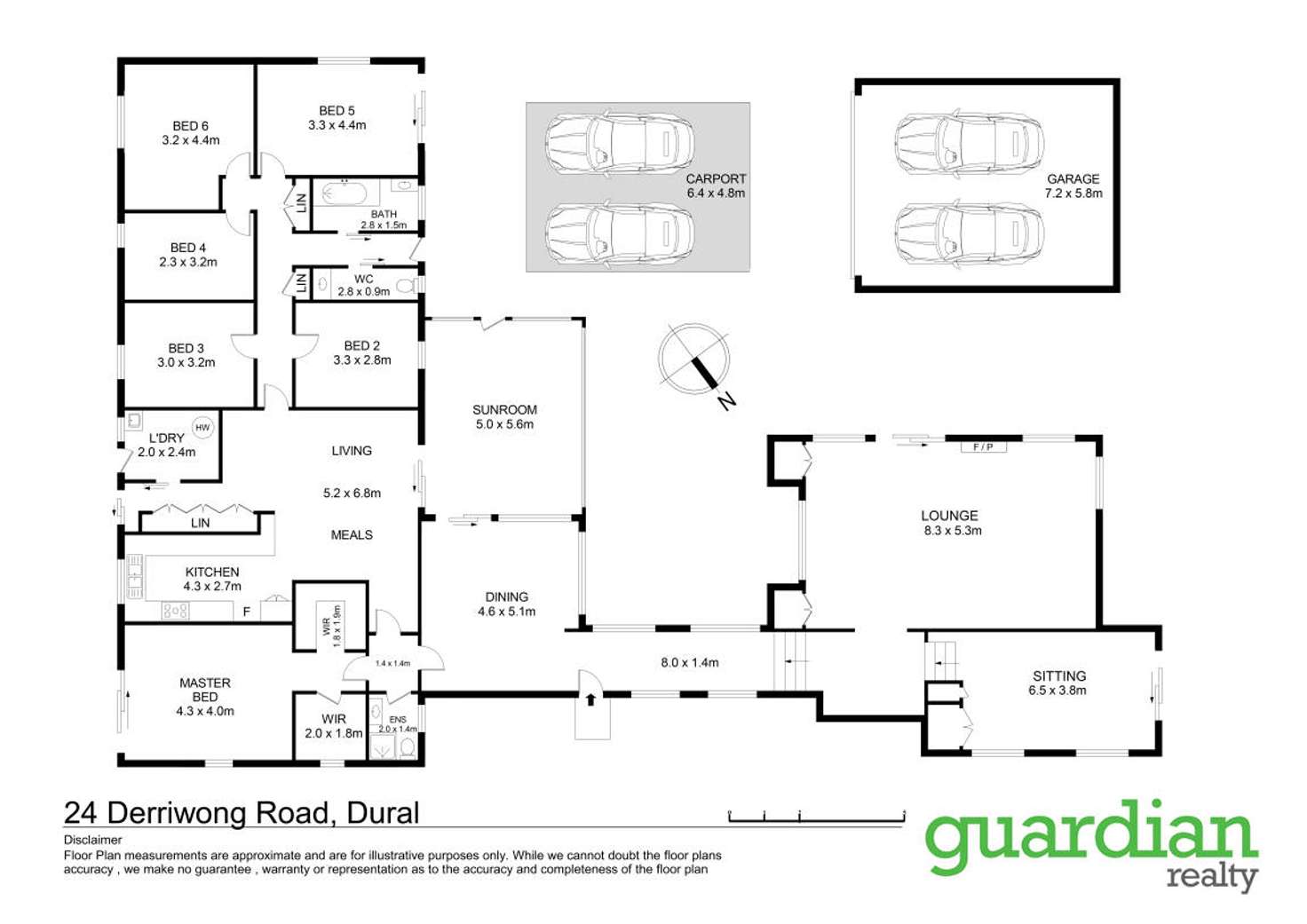 Floorplan of Homely house listing, 24 Derriwong Road, Dural NSW 2158