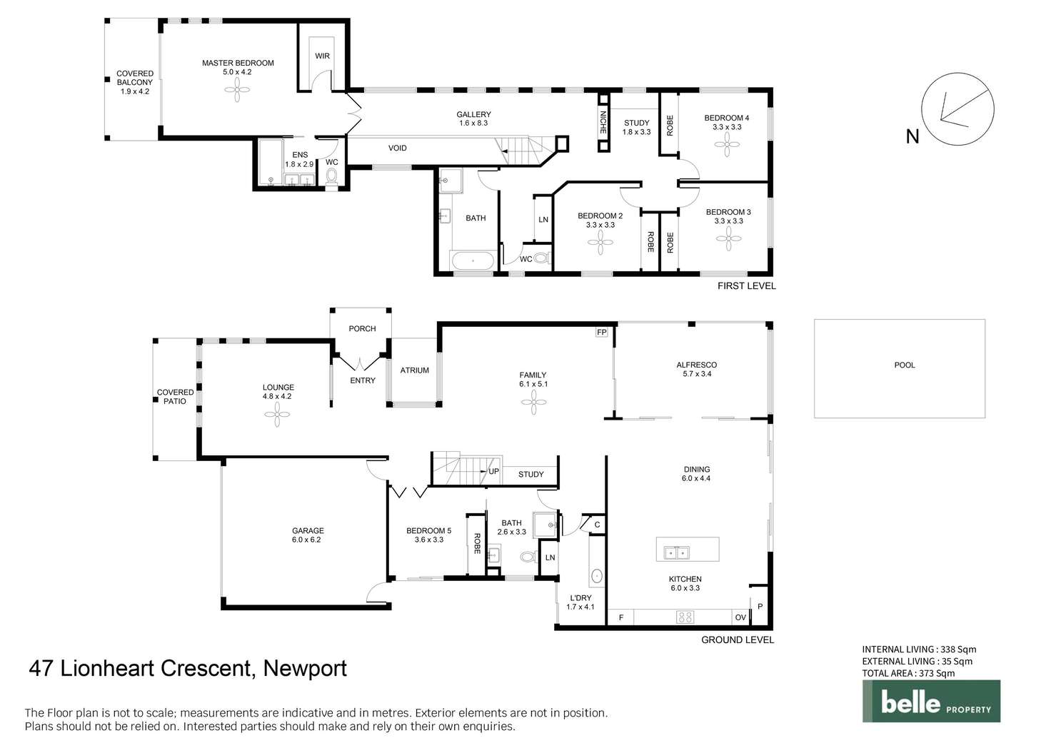 Floorplan of Homely house listing, 47 Lionheart Crescent, Newport QLD 4020