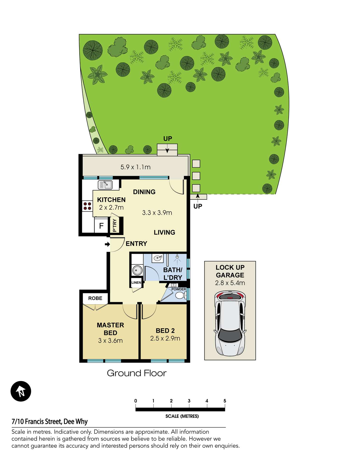 Floorplan of Homely apartment listing, 7/10 Francis Street, Dee Why NSW 2099