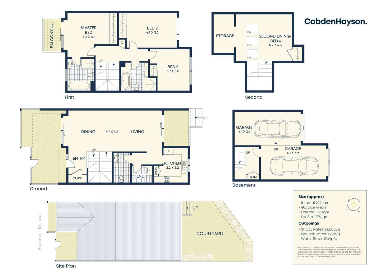 Floorplan of Homely house listing, 79 Palmer Street, Balmain NSW 2041