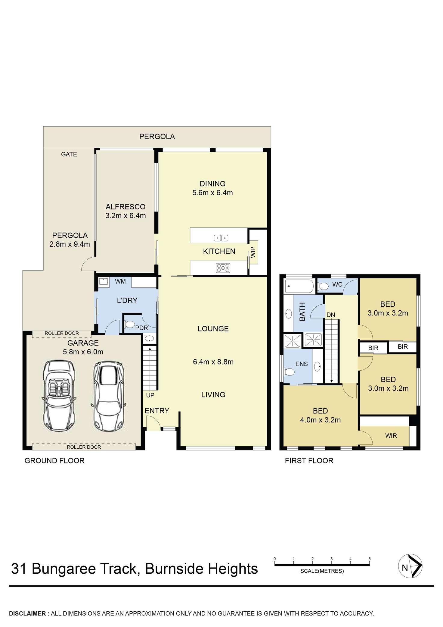 Floorplan of Homely house listing, 31 Bungaree Track, Burnside Heights VIC 3023