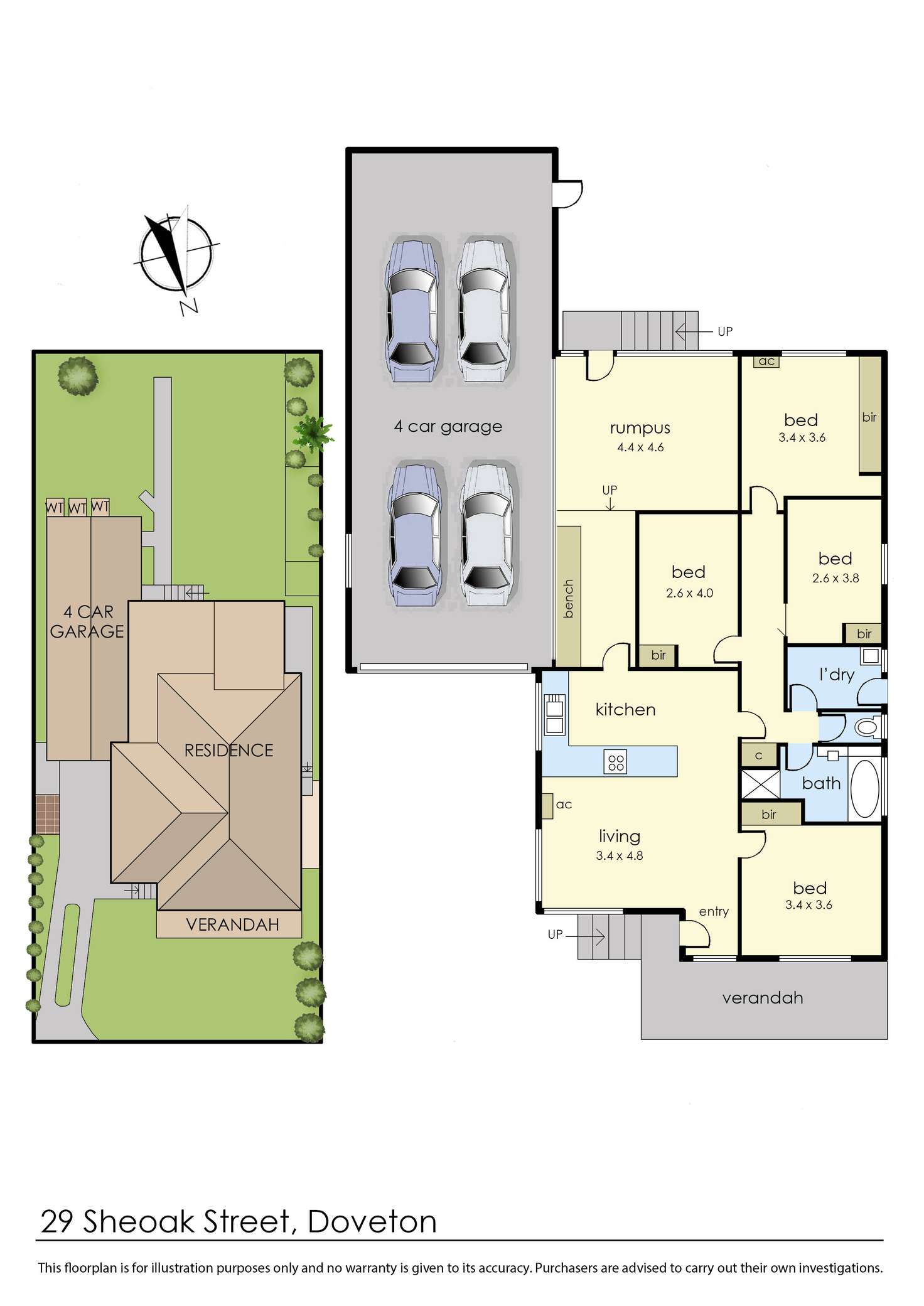 Floorplan of Homely house listing, 29 Sheoak Street, Doveton VIC 3177