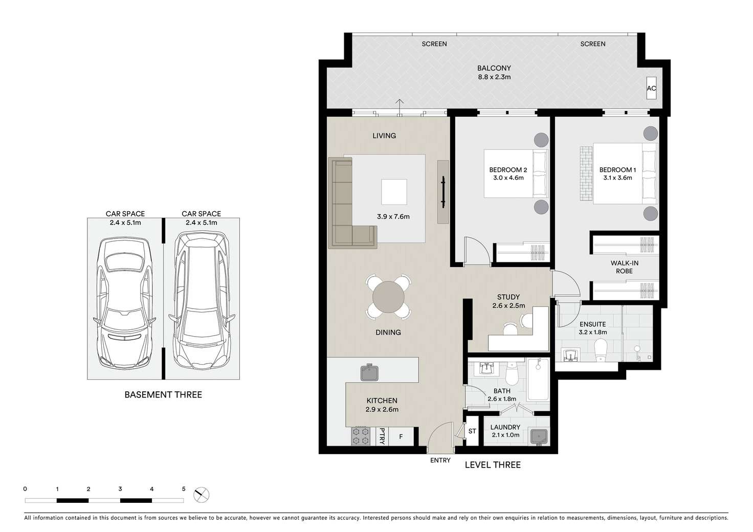 Floorplan of Homely unit listing, 306/2A James Street, Blakehurst NSW 2221